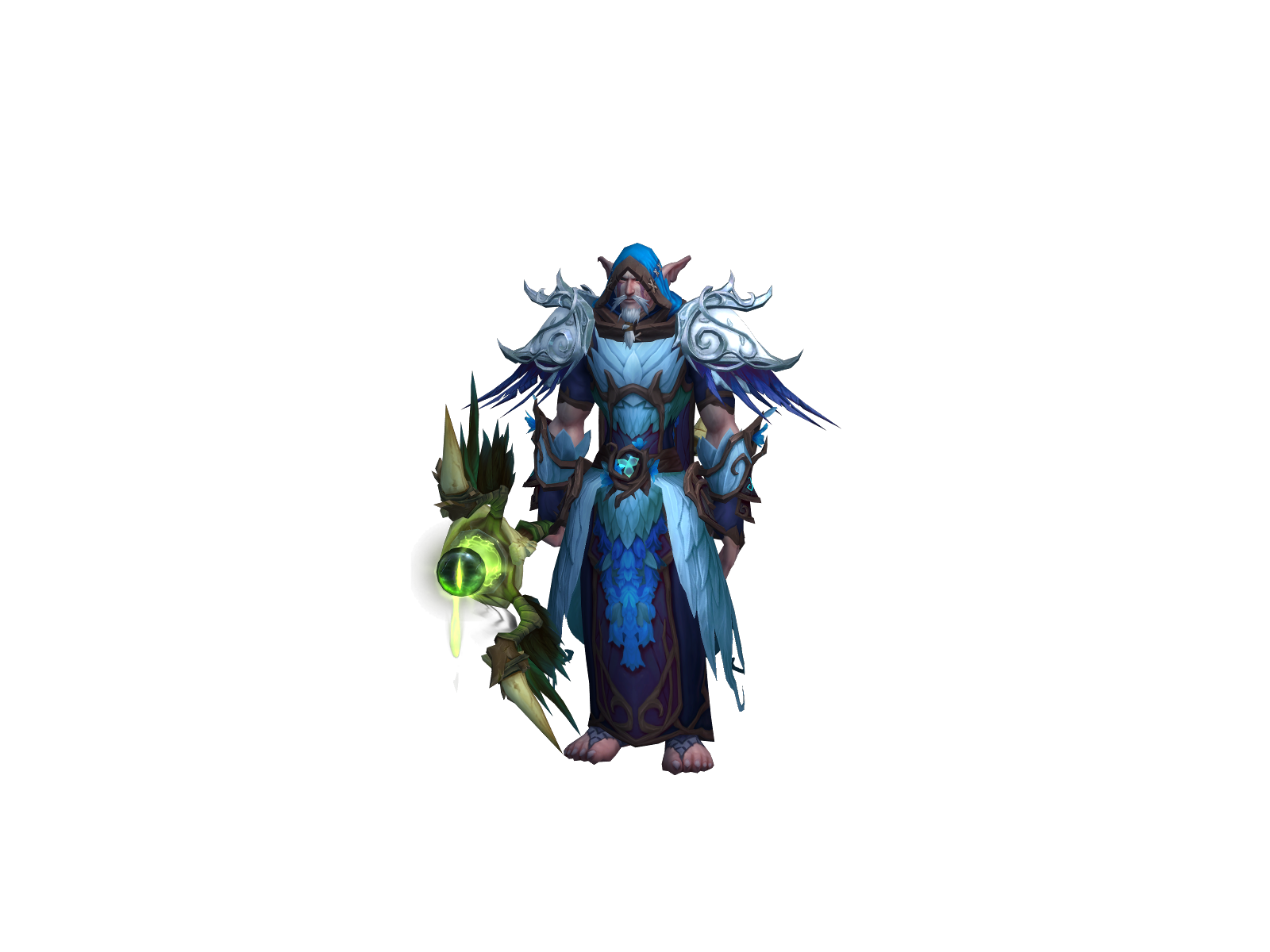 Ptriones 3D character render