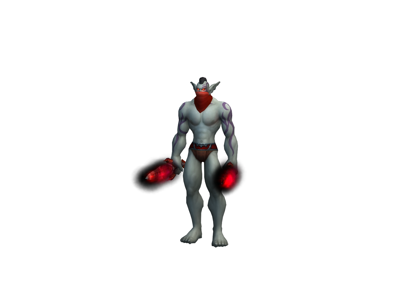 Abârt 3D character render