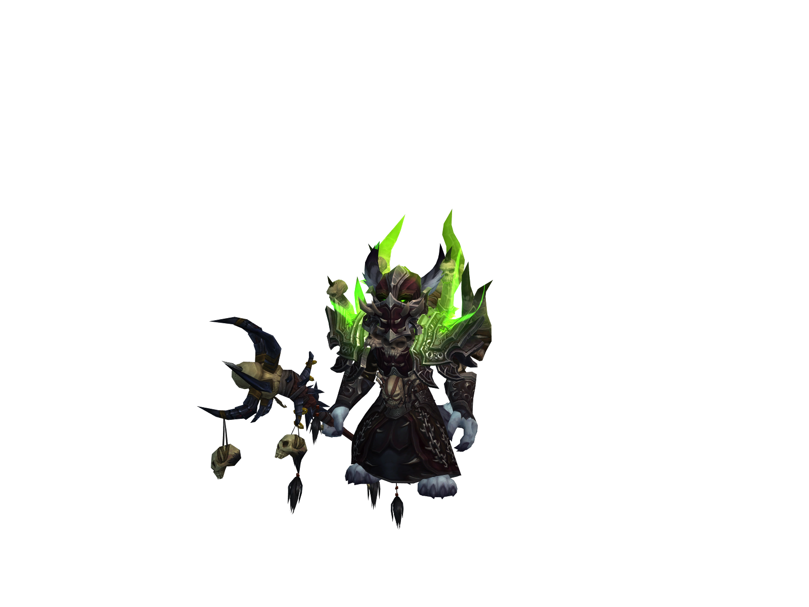 Azragoth 3D character render