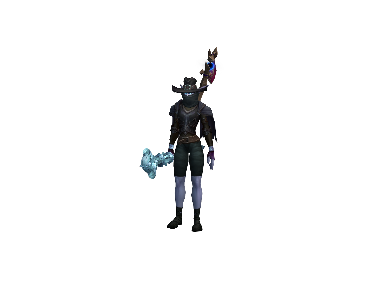 Elysara 3D character render