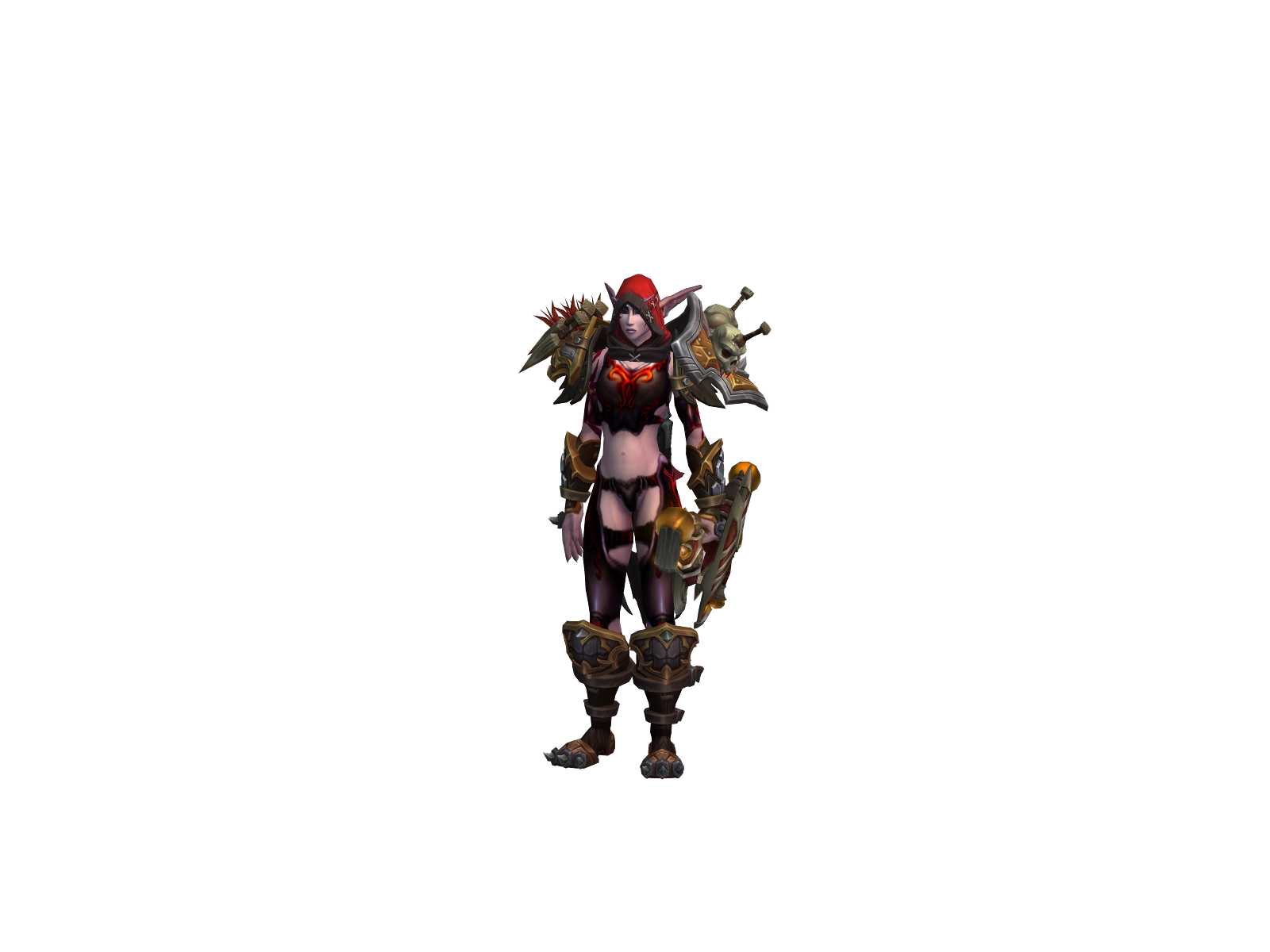 Nhouriel 3D character render