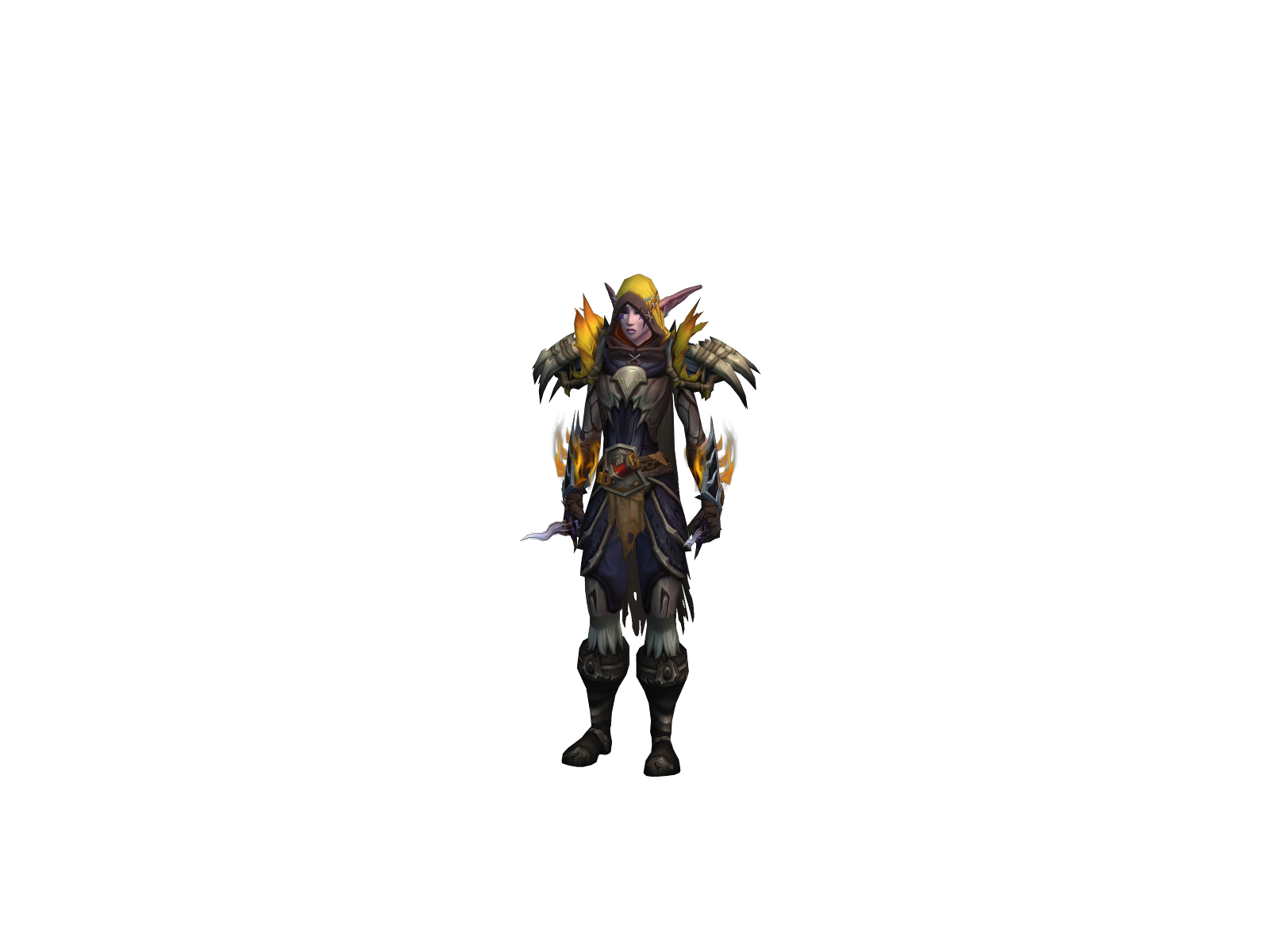 Rojiel 3D character render