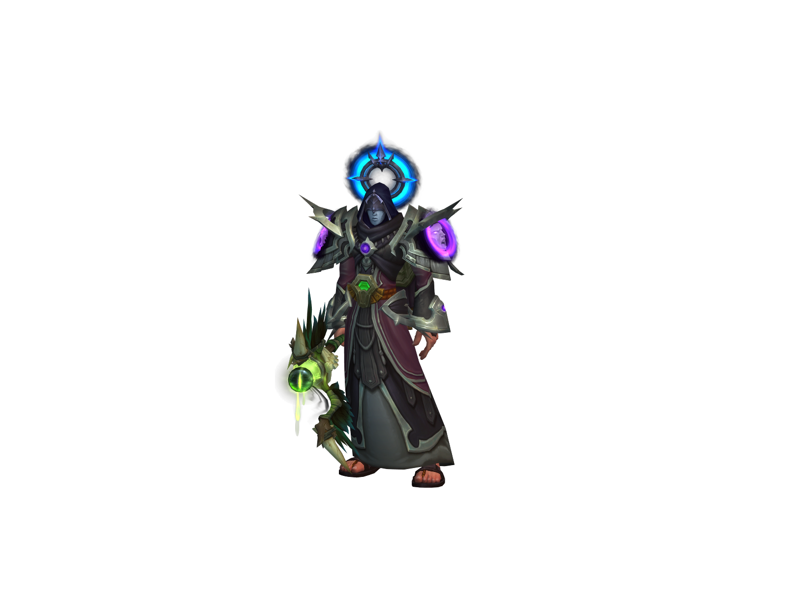 Proboszcz 3D character render