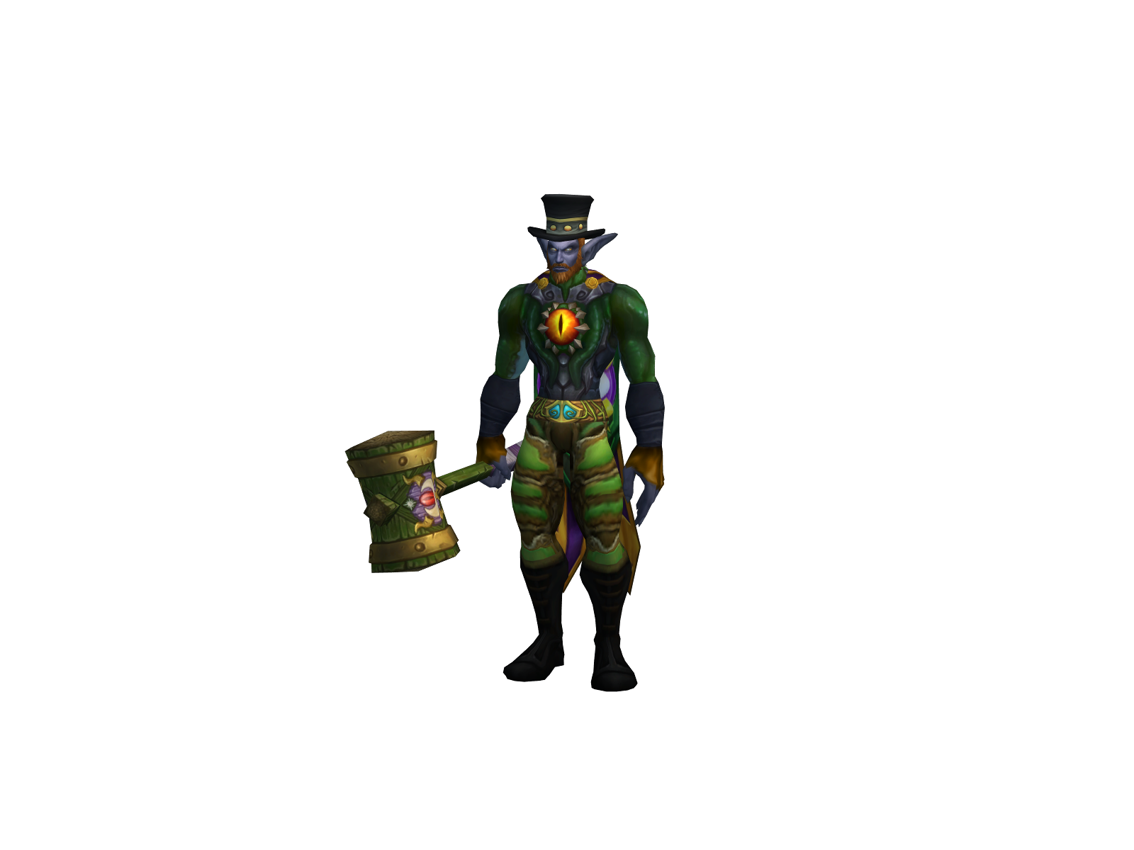 Aratara 3D character render