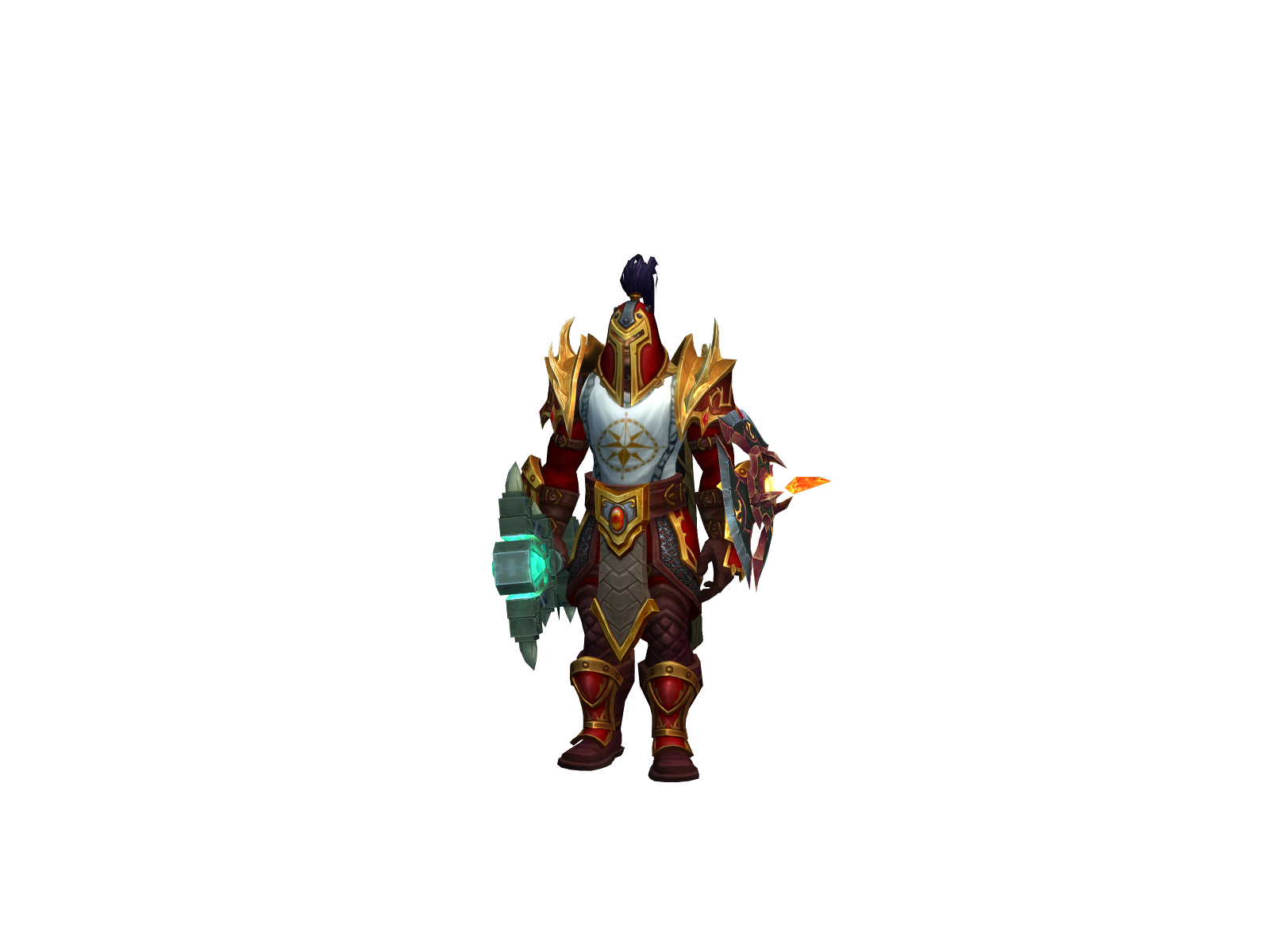 Cryz 3D character render