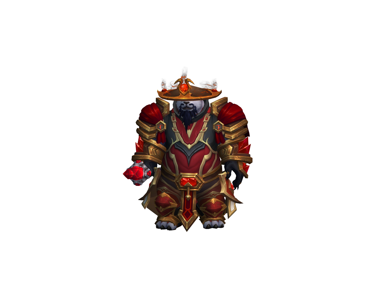 Mysting 3D character render