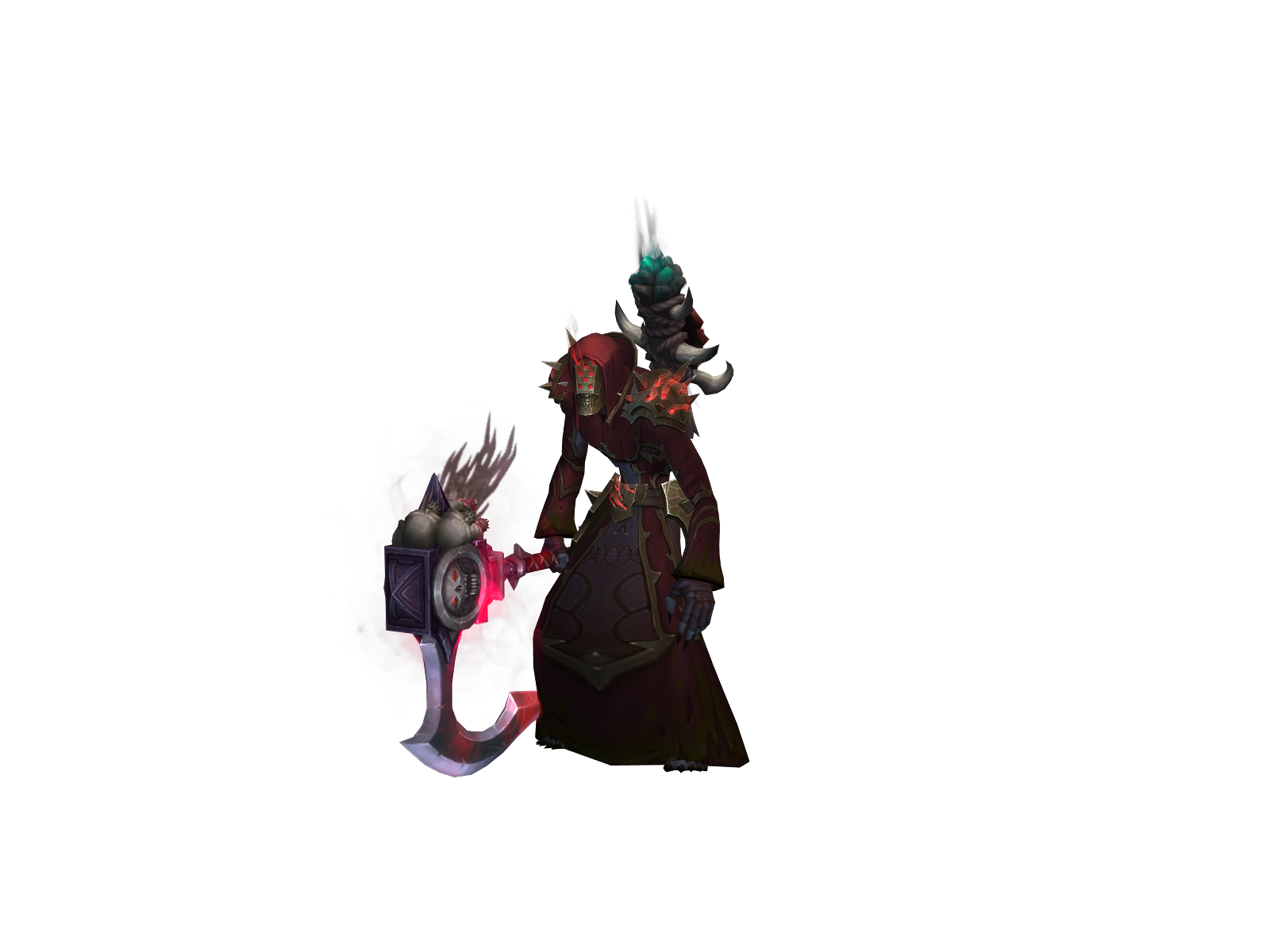 Chaosboltfan 3D character render