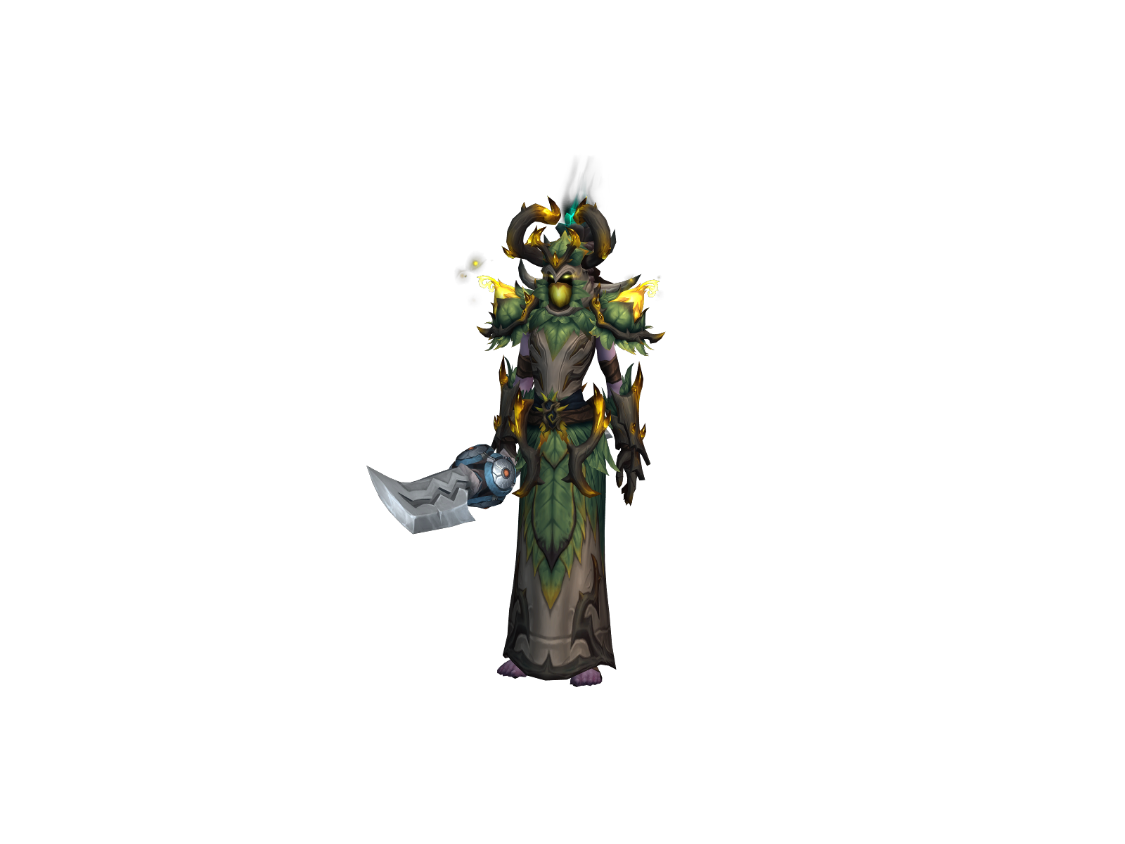 Lyssana 3D character render