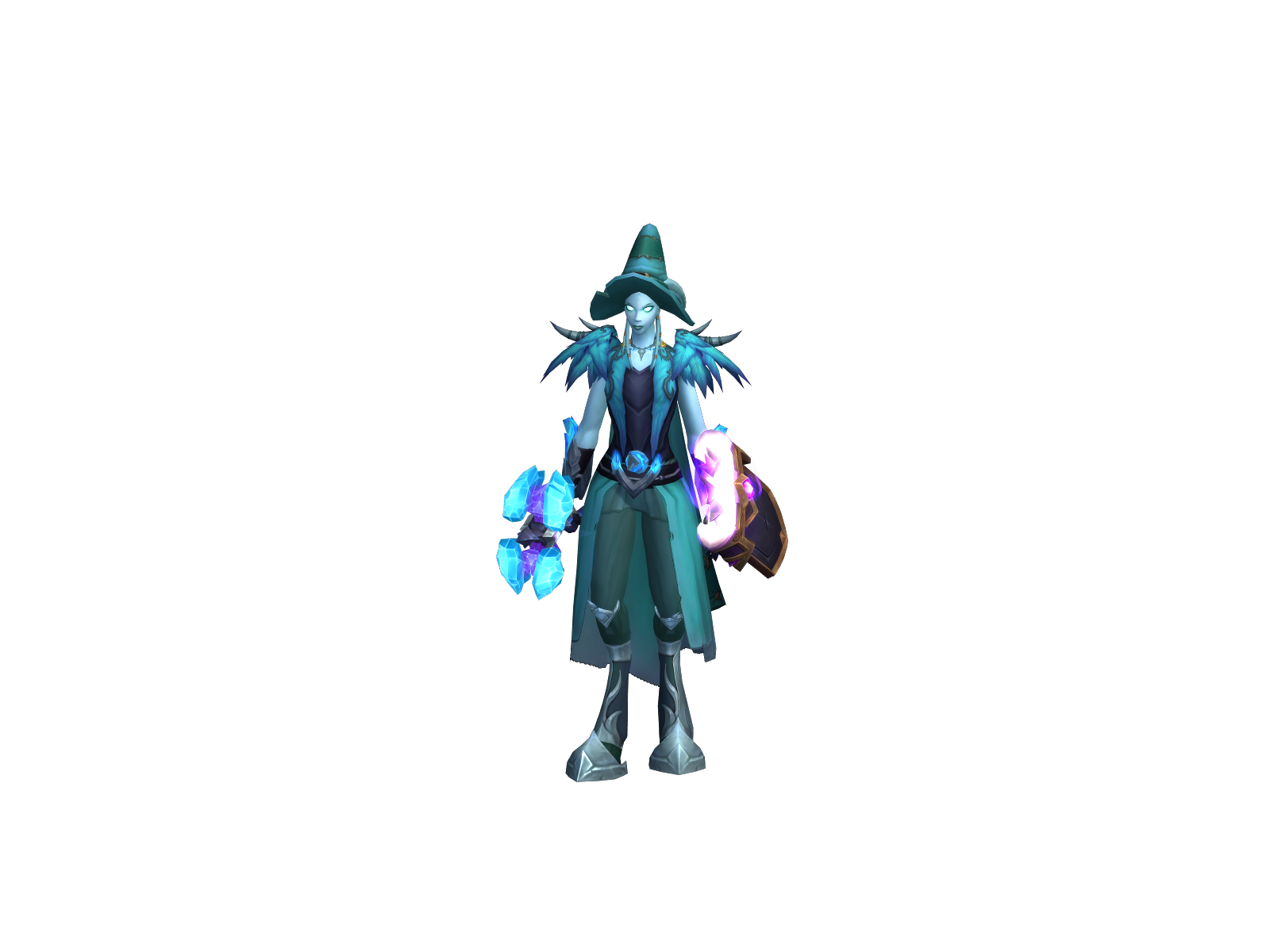 Healingbro 3D character render