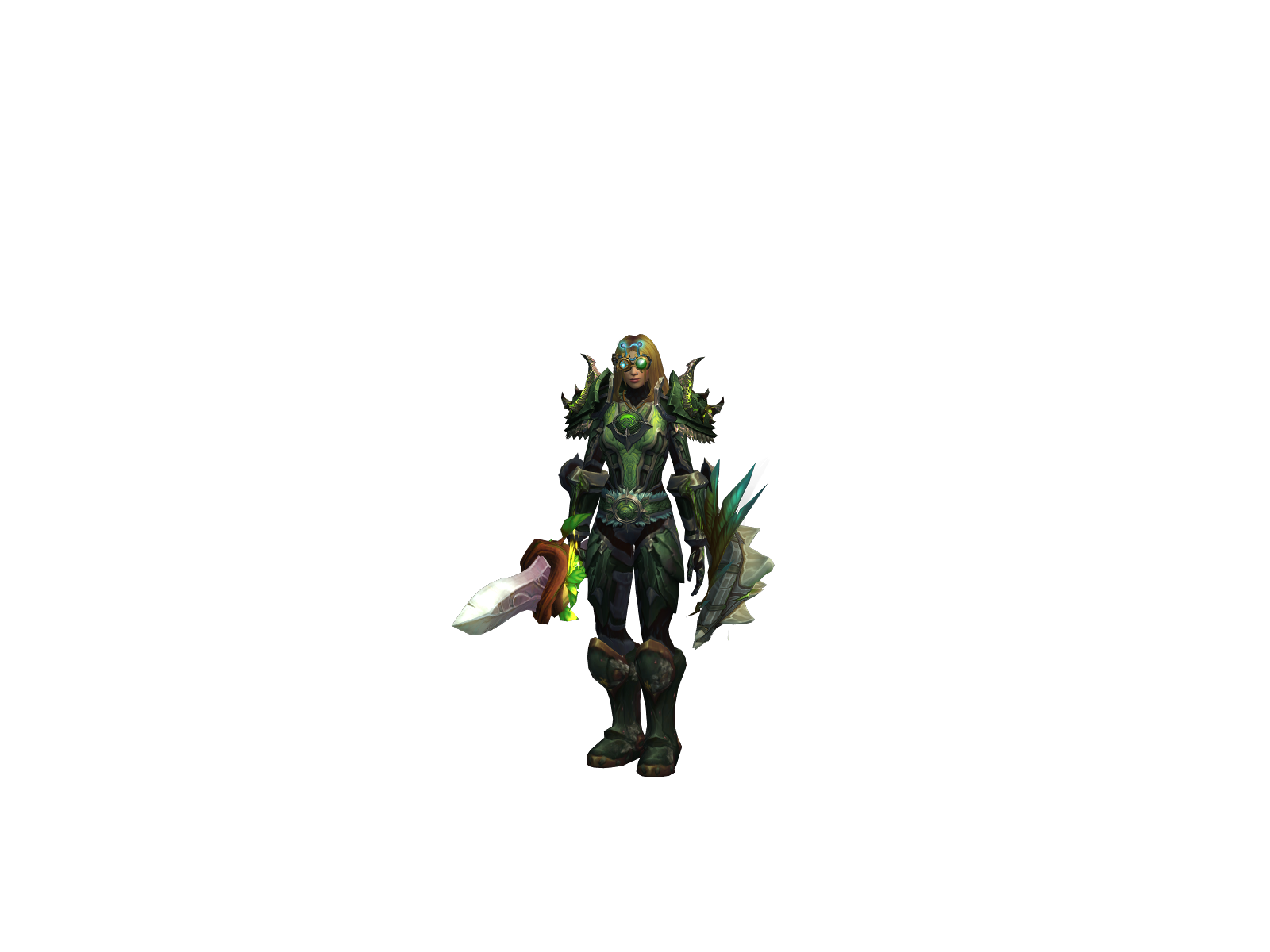 Anastasîa 3D character render