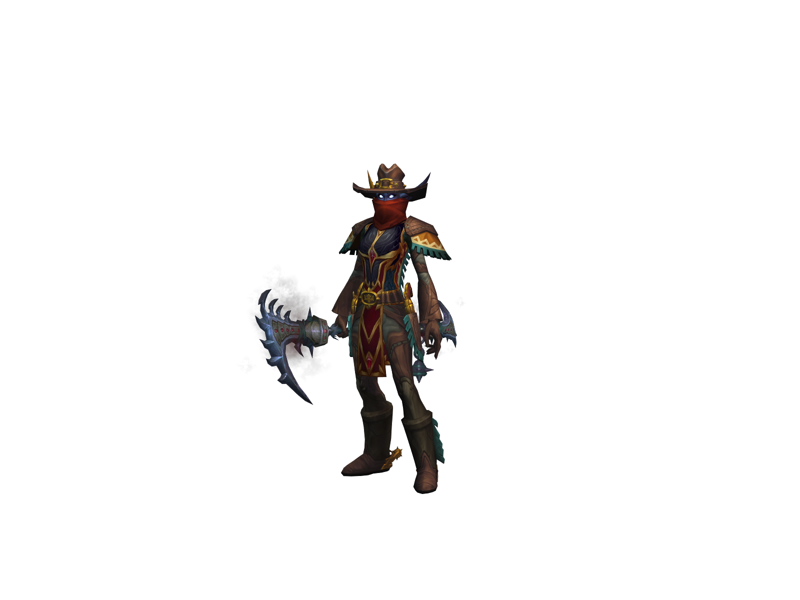 Darkwilla 3D character render
