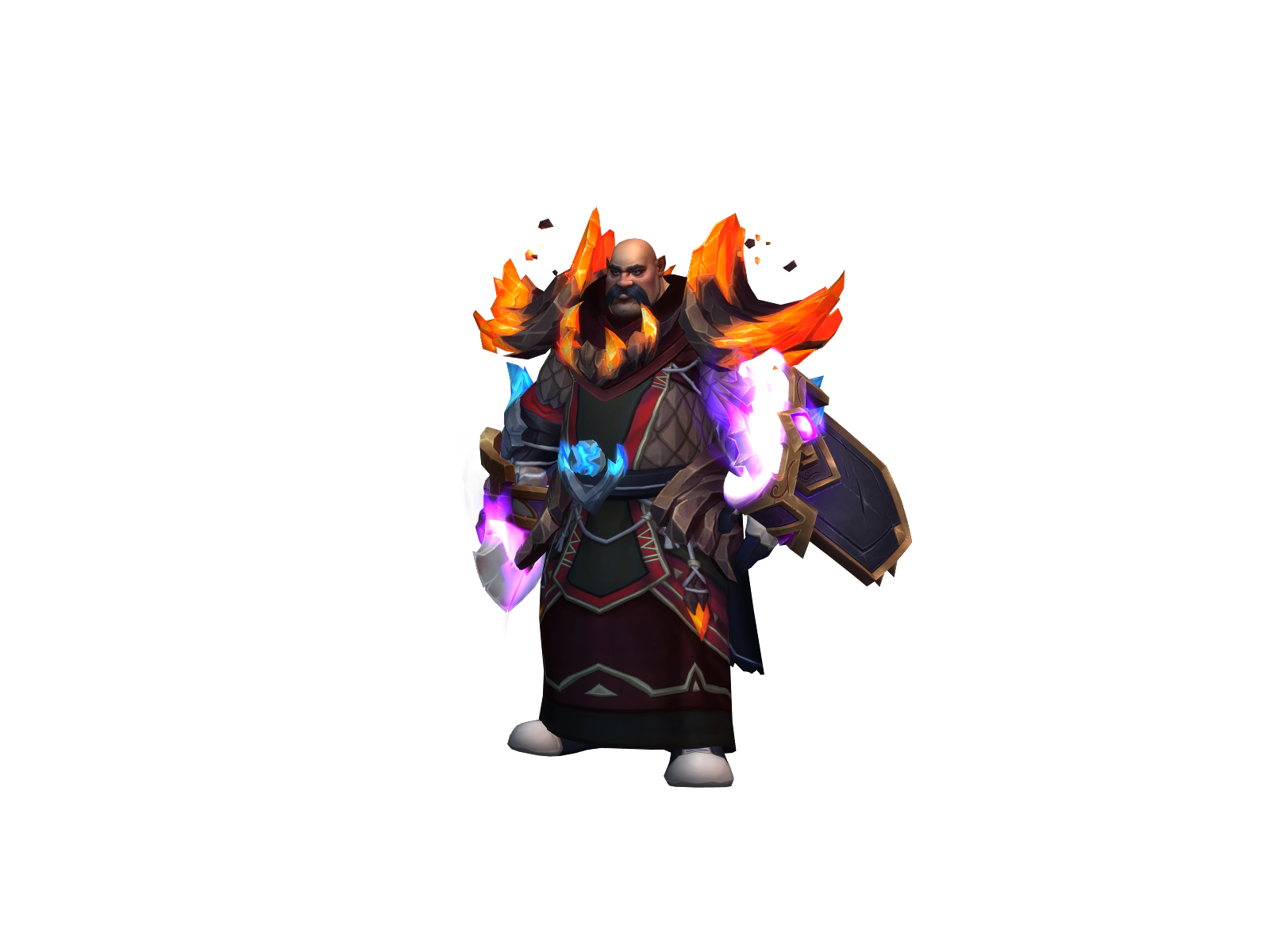 Snórlex 3D character render