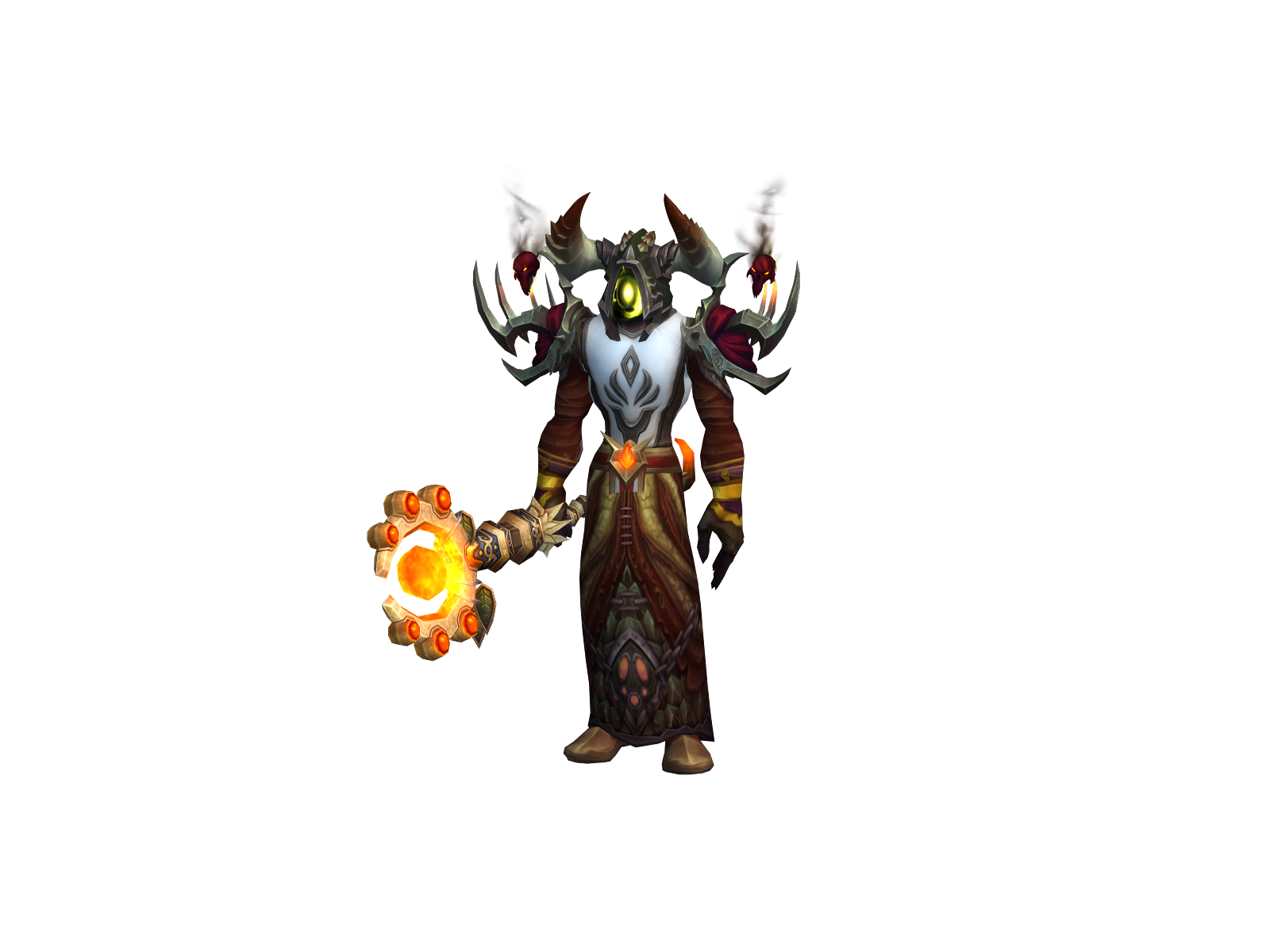 Cursedemon 3D character render
