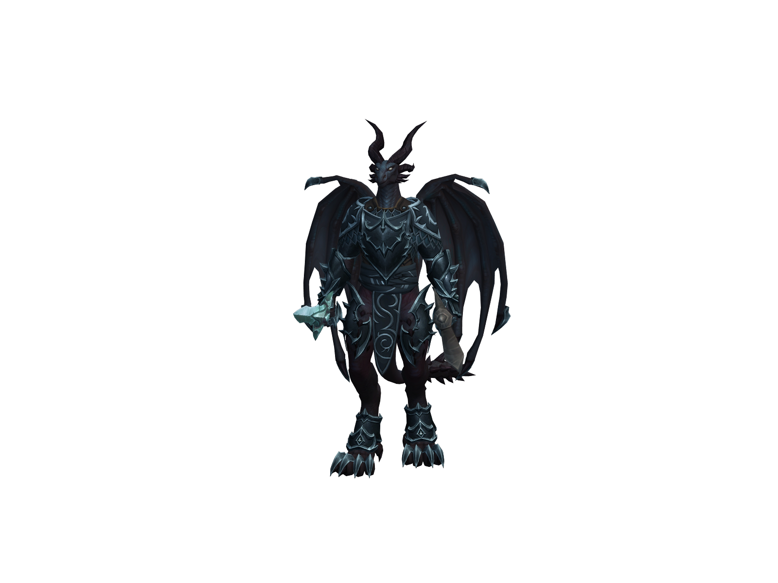 Mallko 3D character render