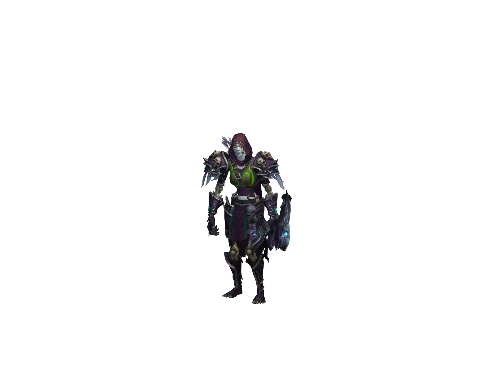 Sinepes 3D character render