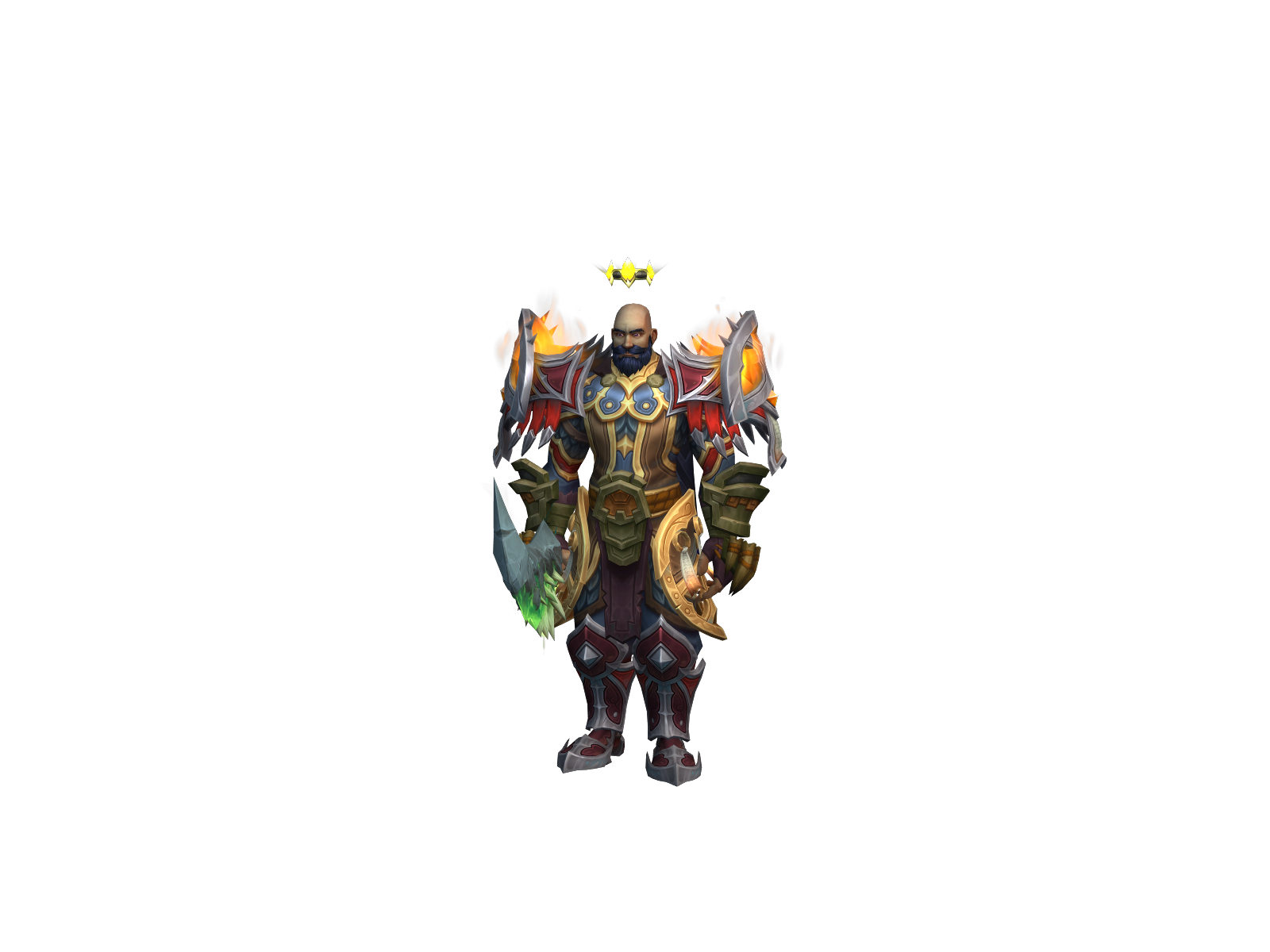 Amaranthos 3D character render