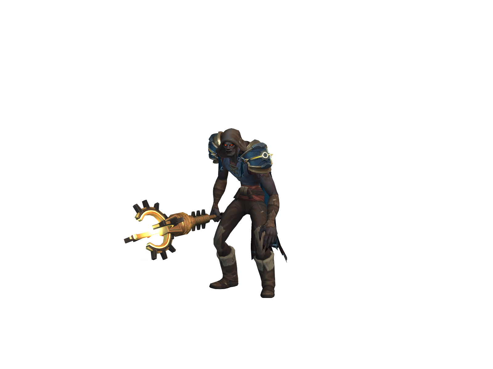 Wholly 3D character render