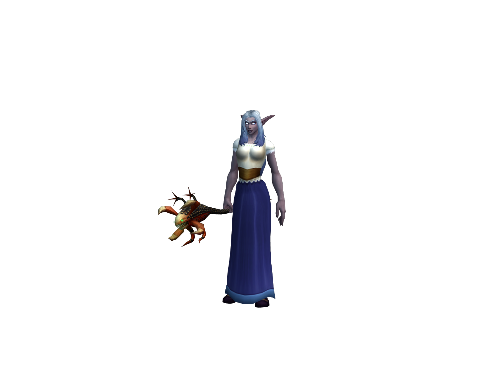 kocourkyne 3D character render