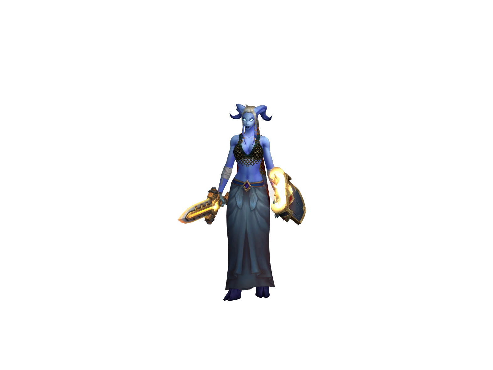 Fhelina 3D character render