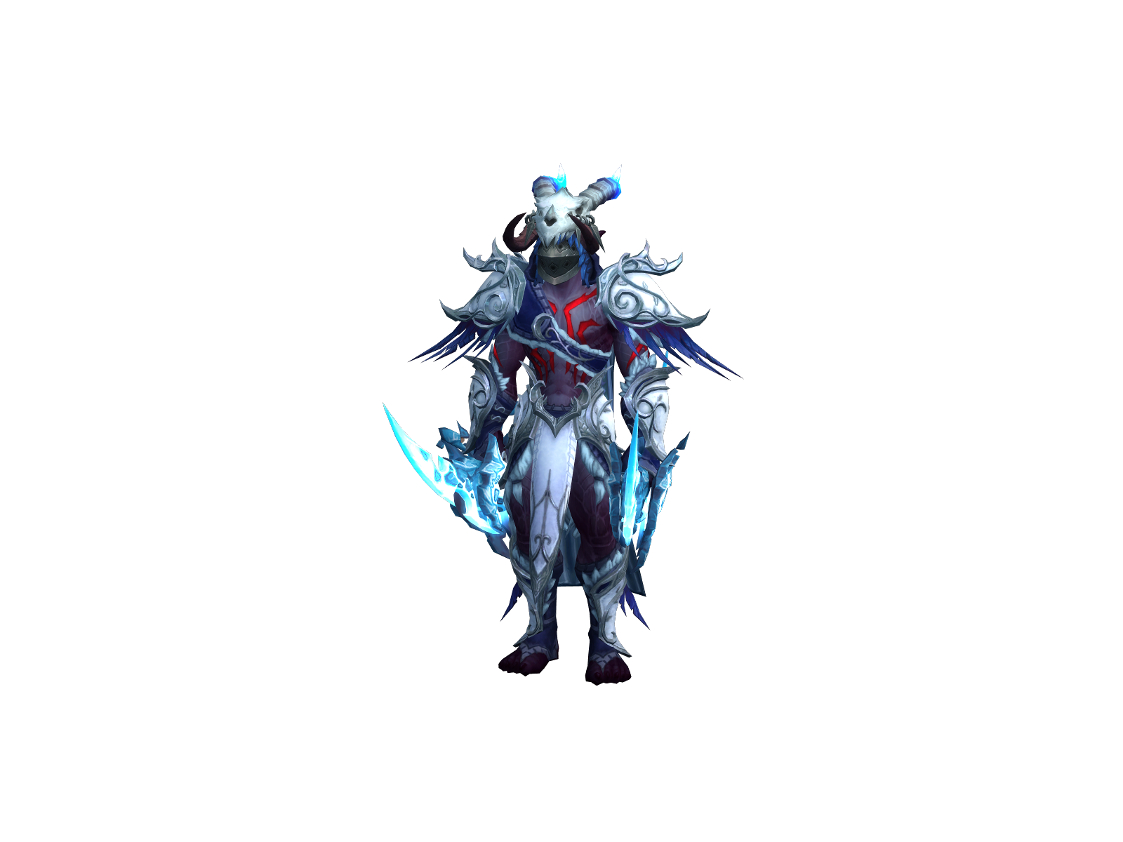 Wirlling 3D character render