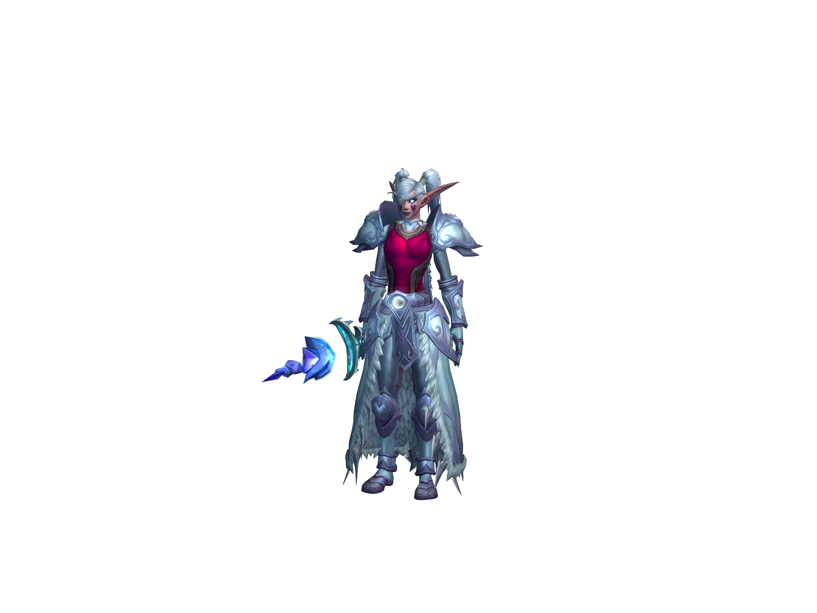 Xhestia 3D character render