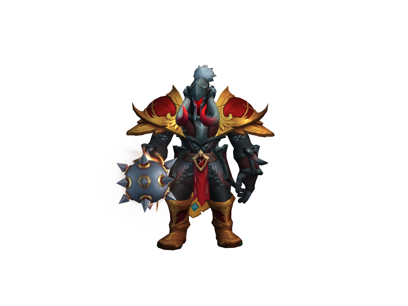 Dagras 3D character render