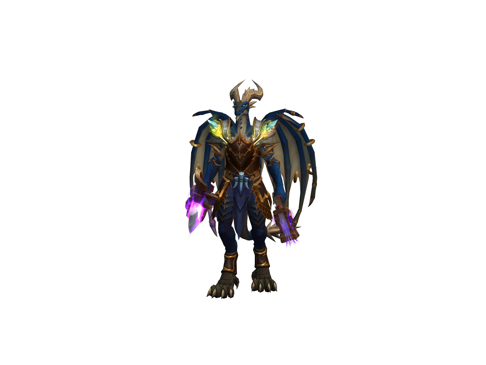 Ahnok 3D character render
