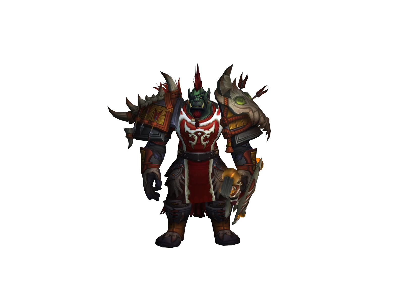 Reckekk 3D character render