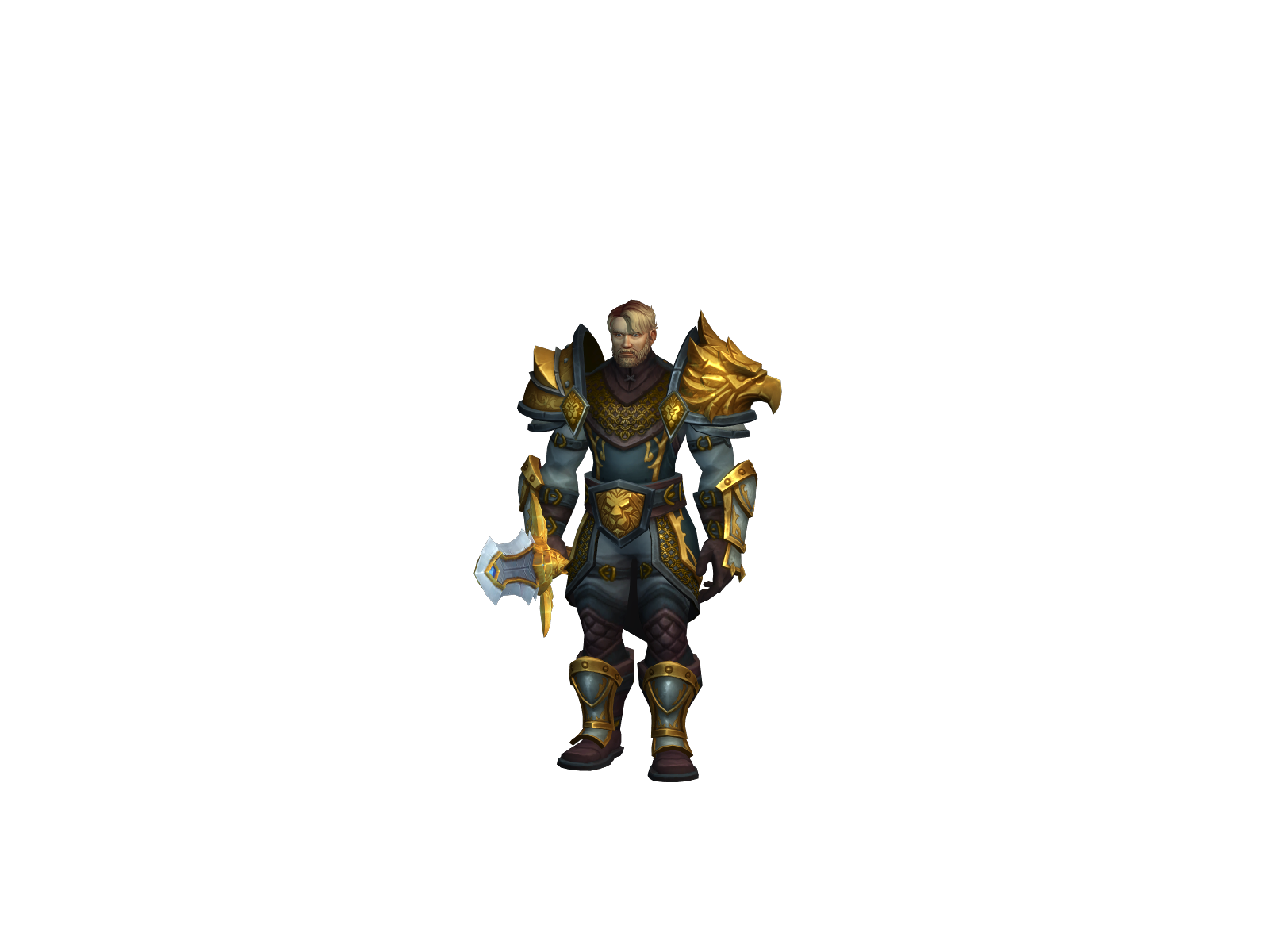 Dunkar 3D character render