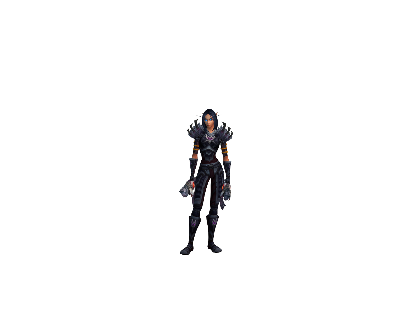Emilra 3D character render