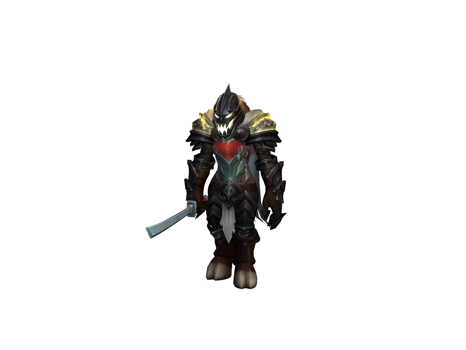 Bachebg 3D character render