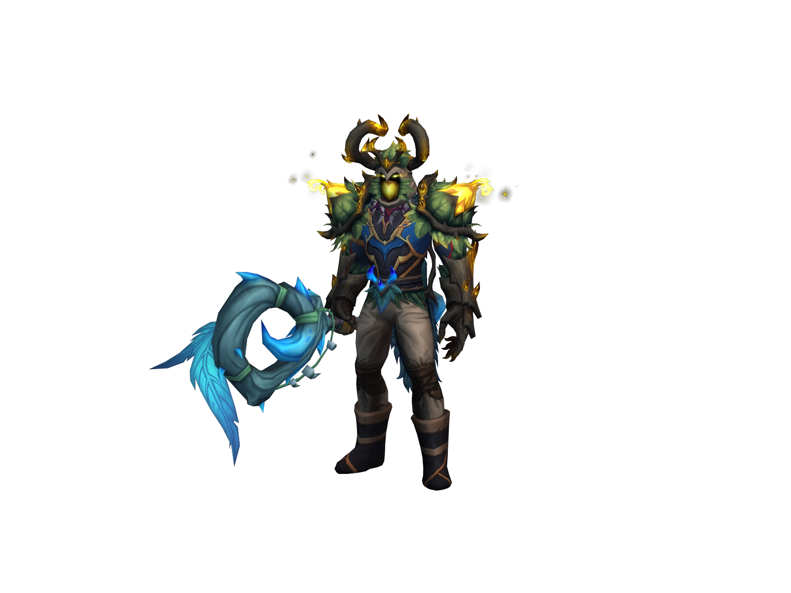 Aprillyx 3D character render