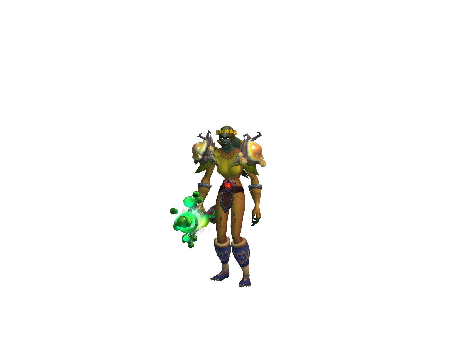 Cybbi 3D character render