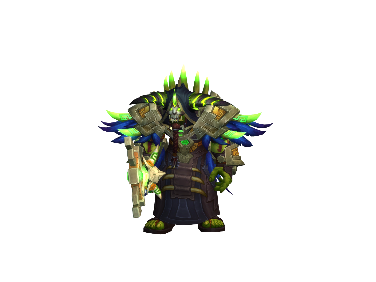 Hêll 3D character render