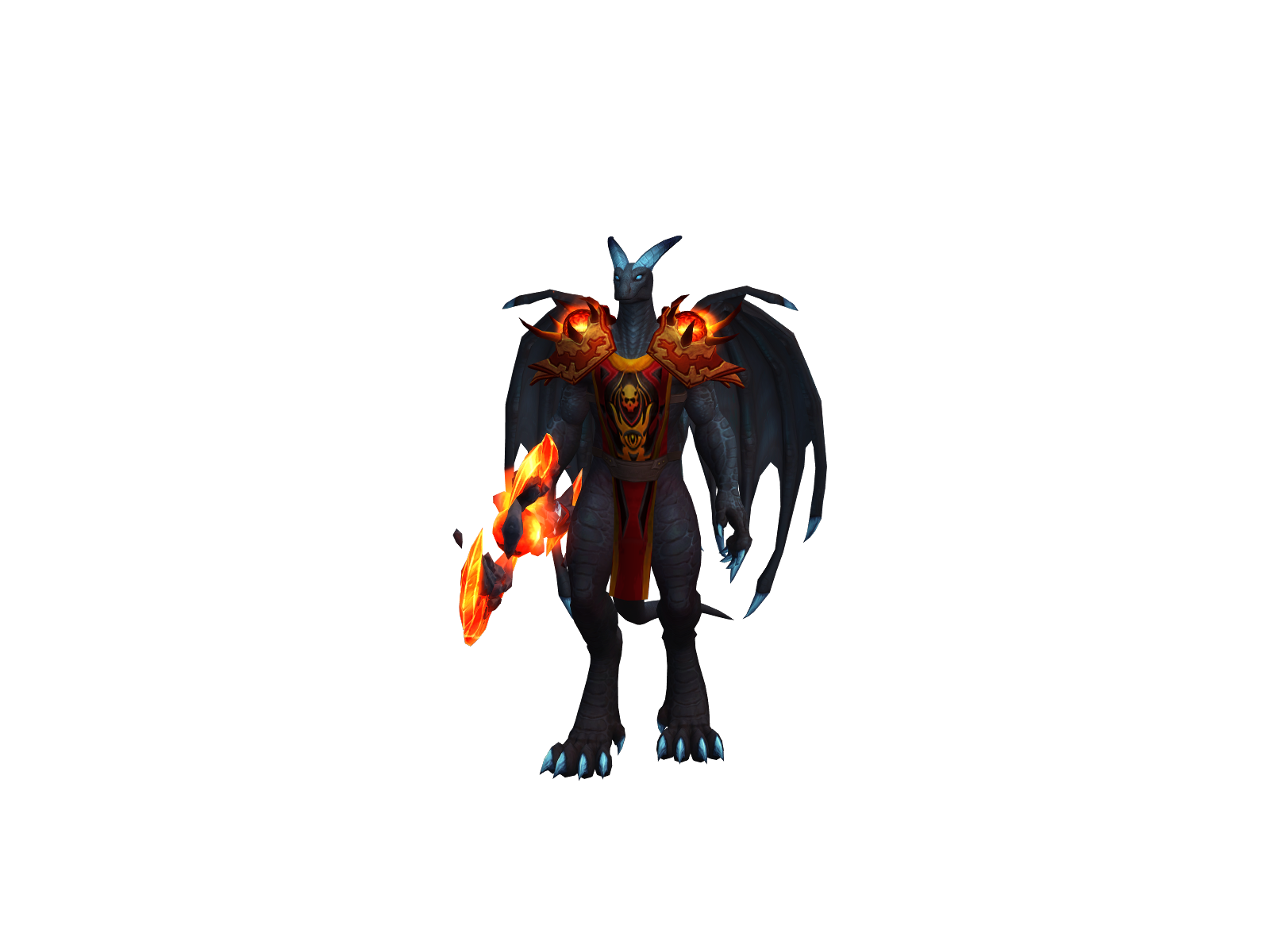 Makálu 3D character render