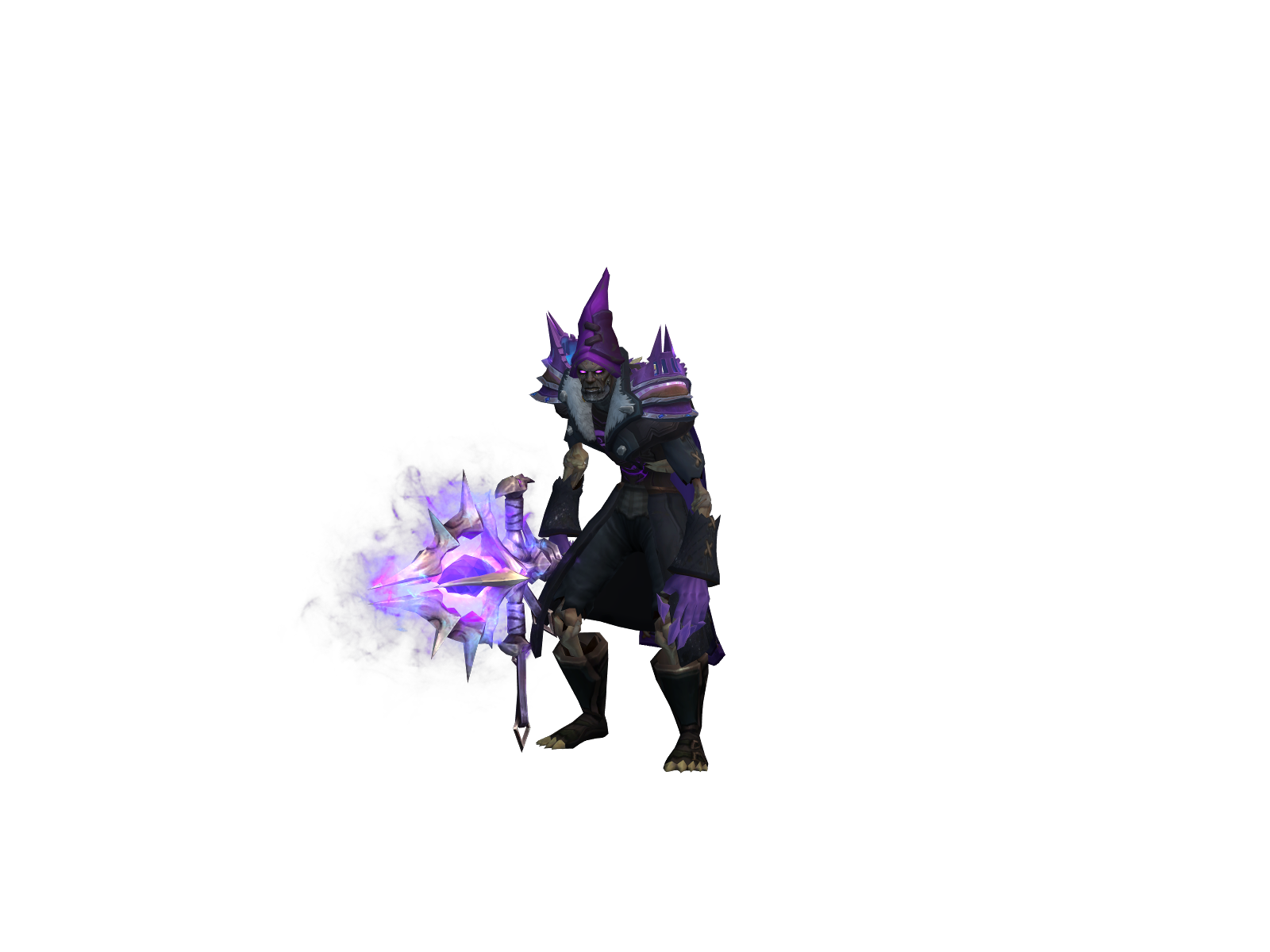 Nysgõth 3D character render