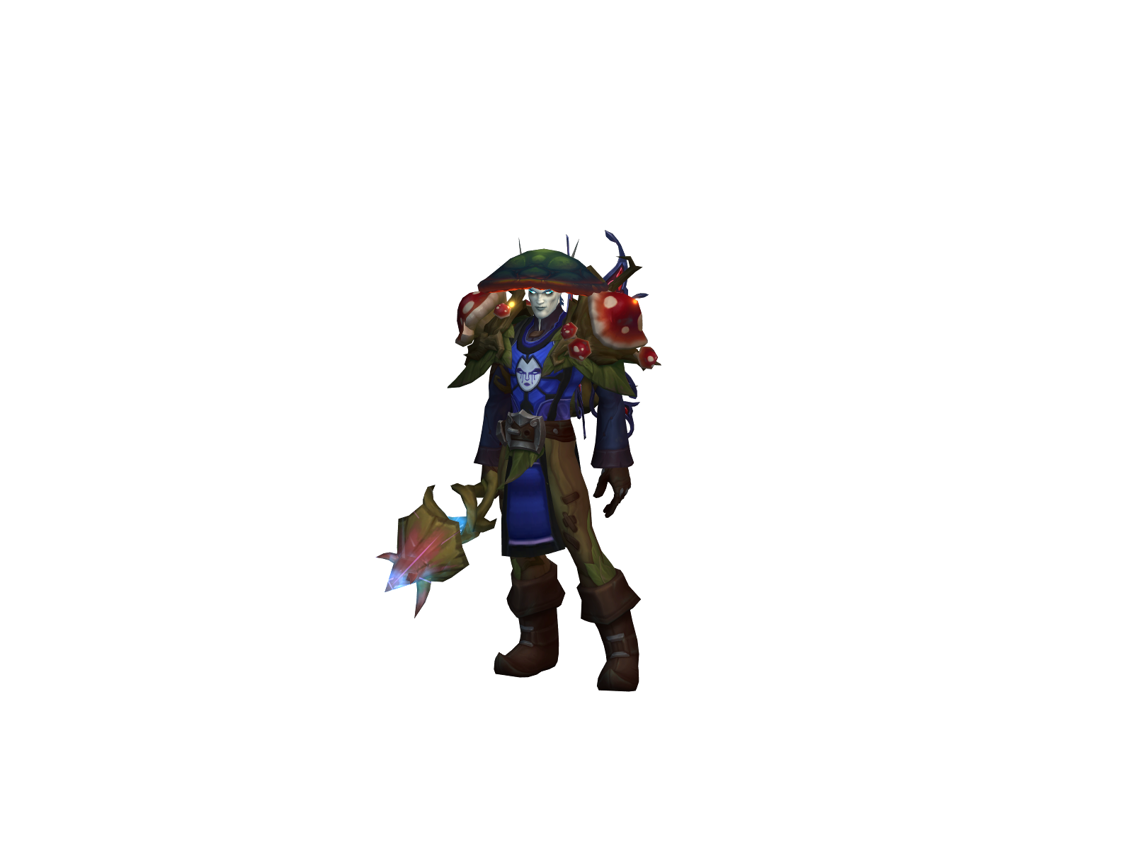 Darnes 3D character render
