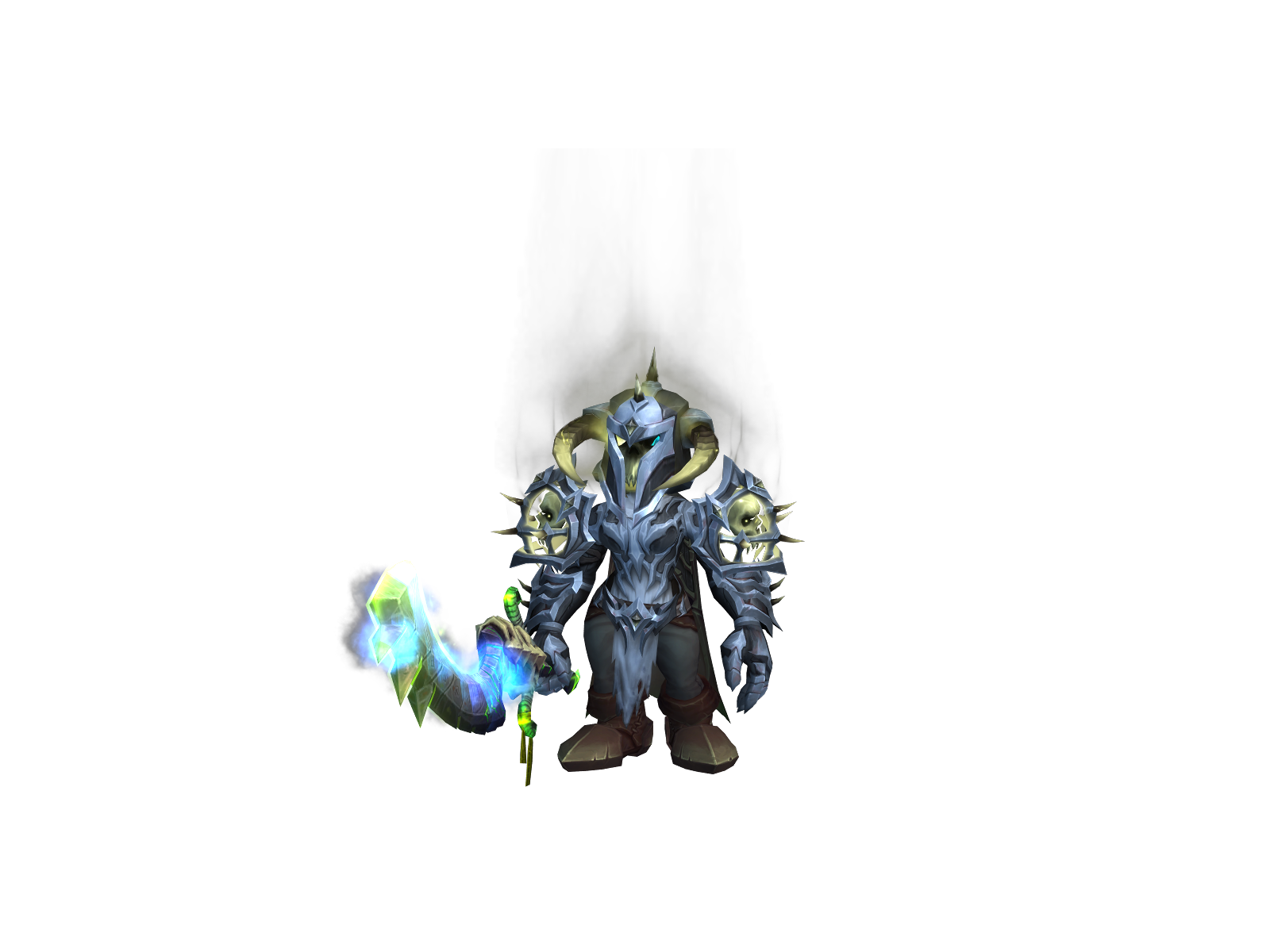 Frostladys 3D character render