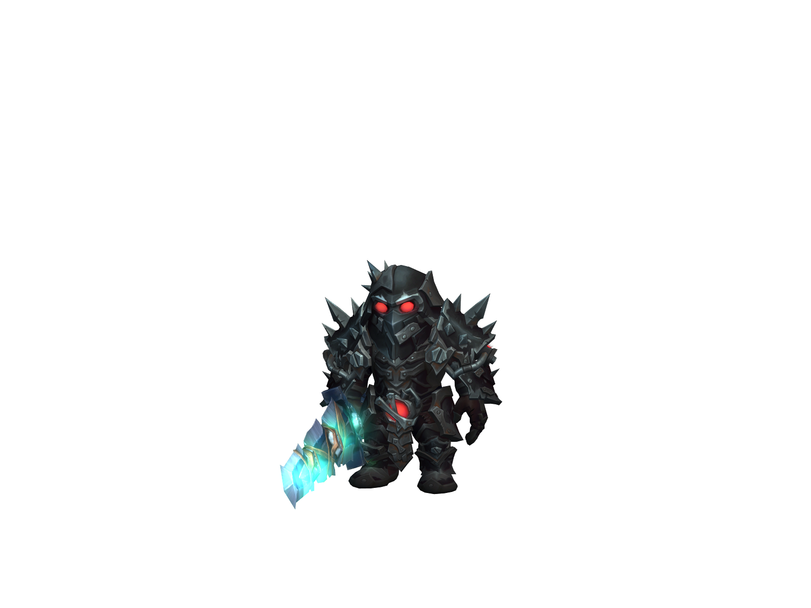 Littoldamage 3D character render
