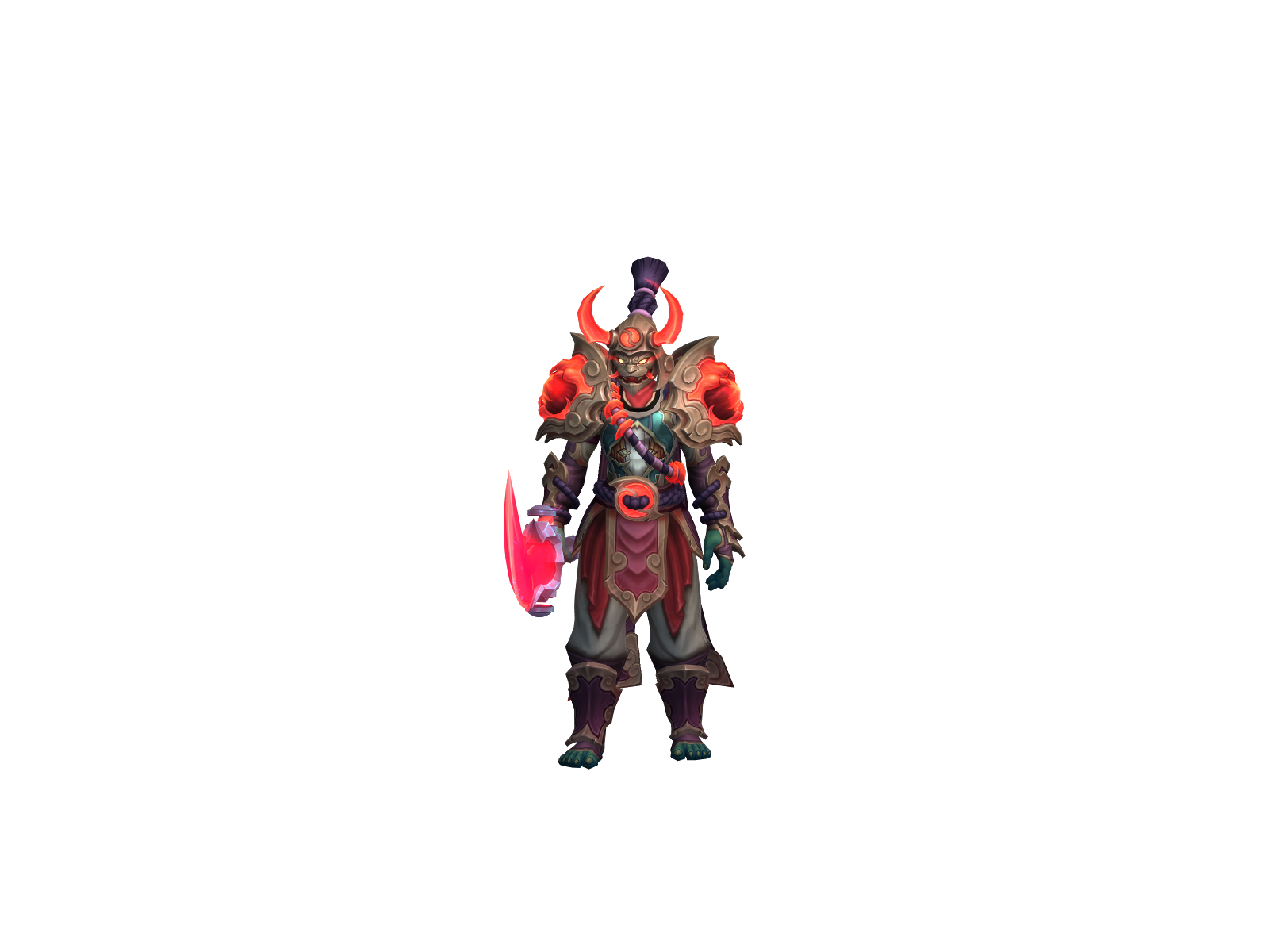 Luxusninja 3D character render