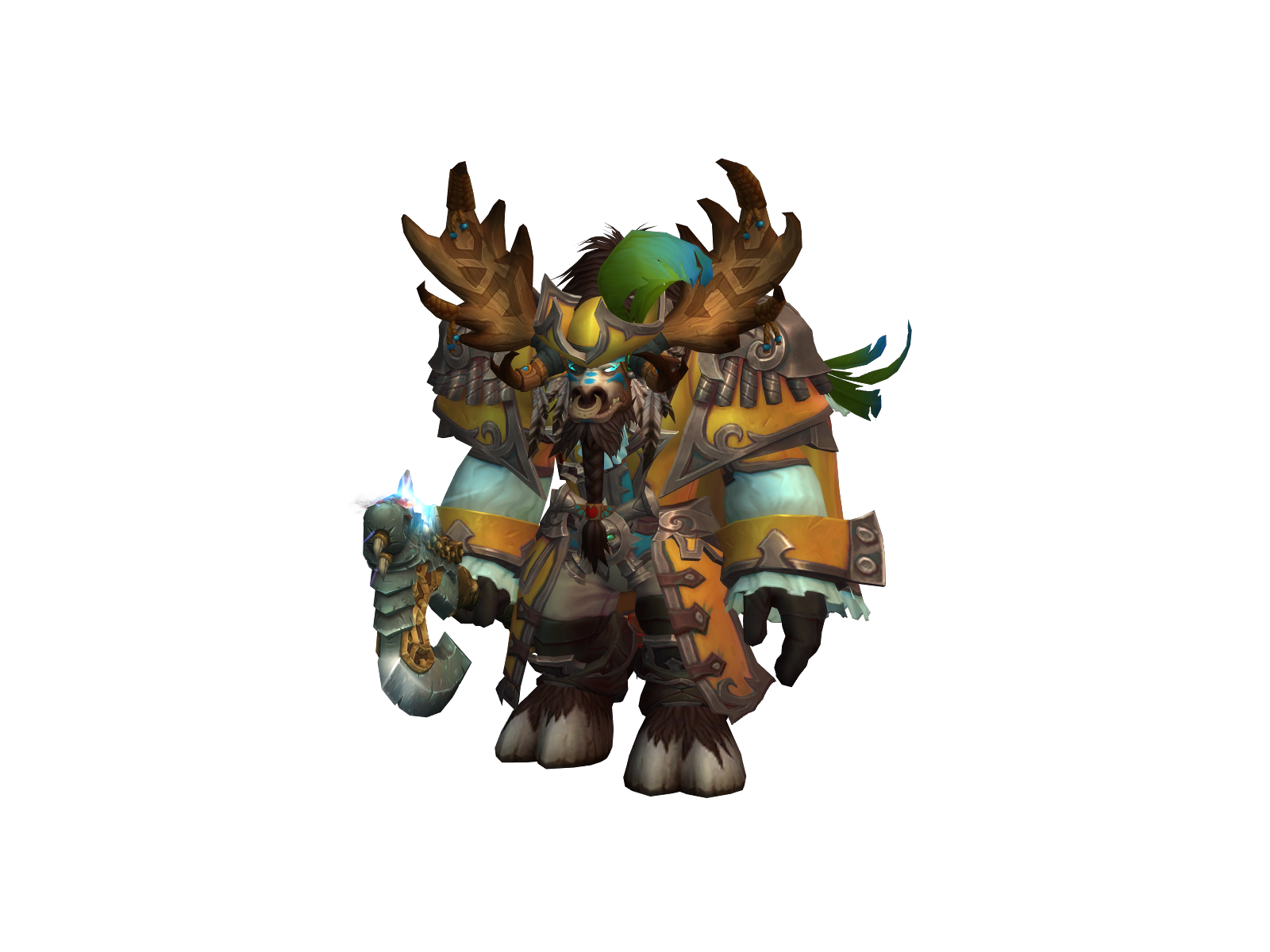 Bullvar 3D character render