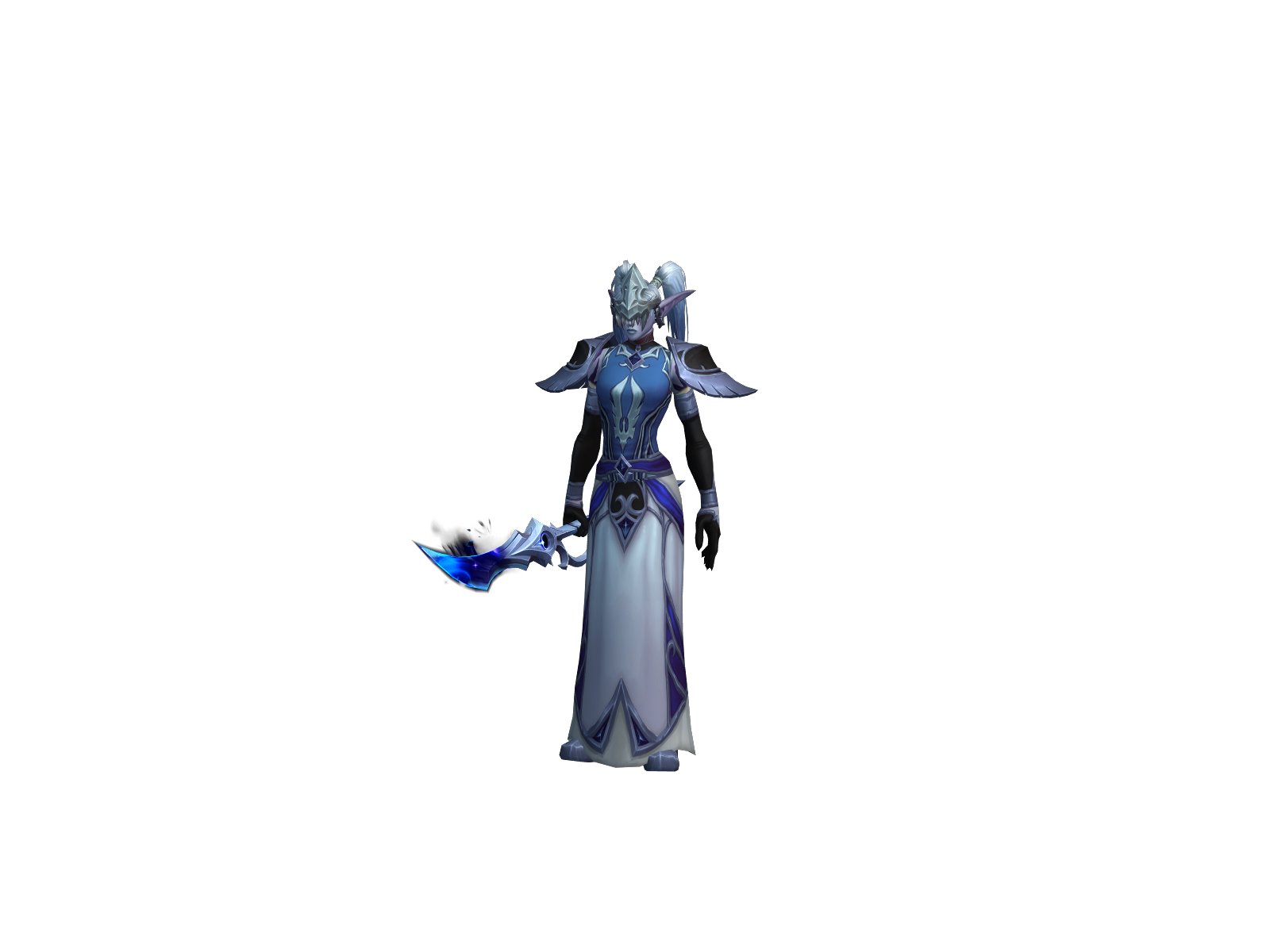Fluffyqt 3D character render