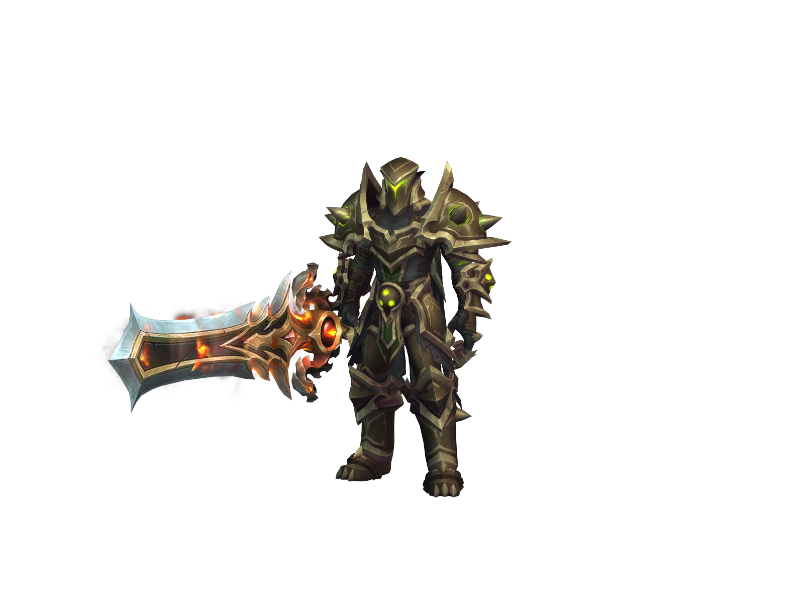 Durendez 3D character render
