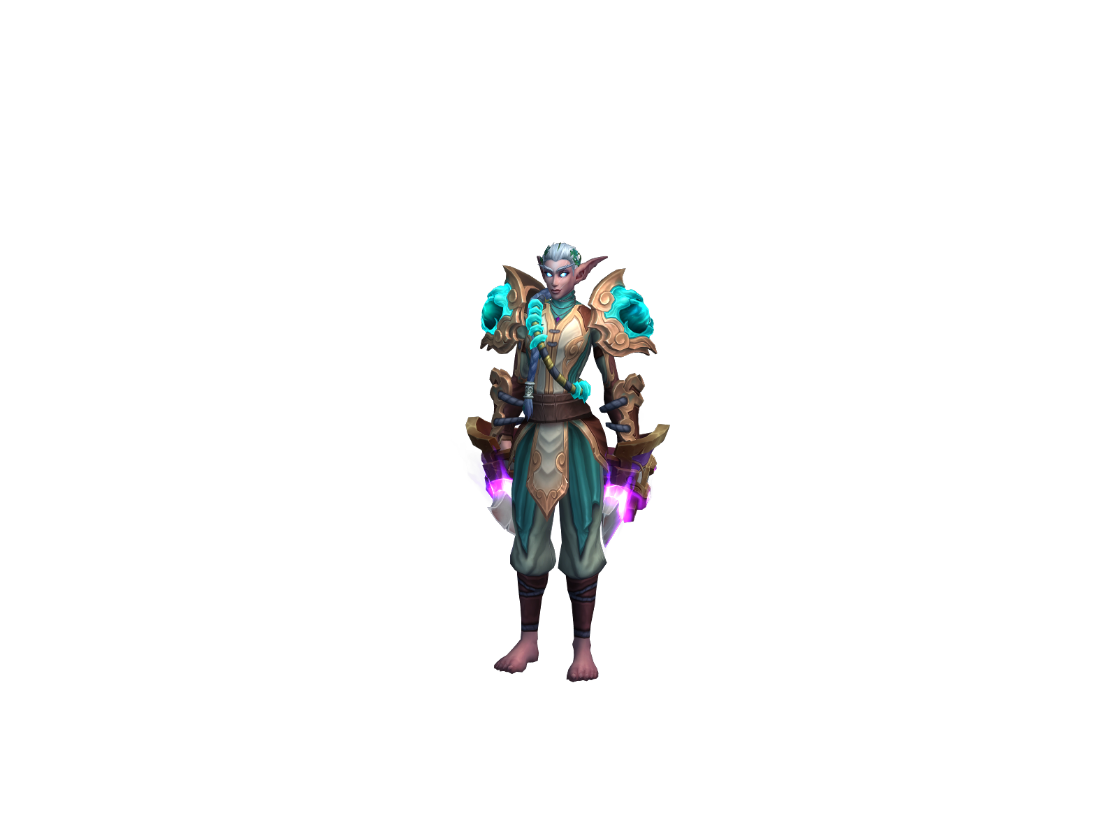 Staubish 3D character render