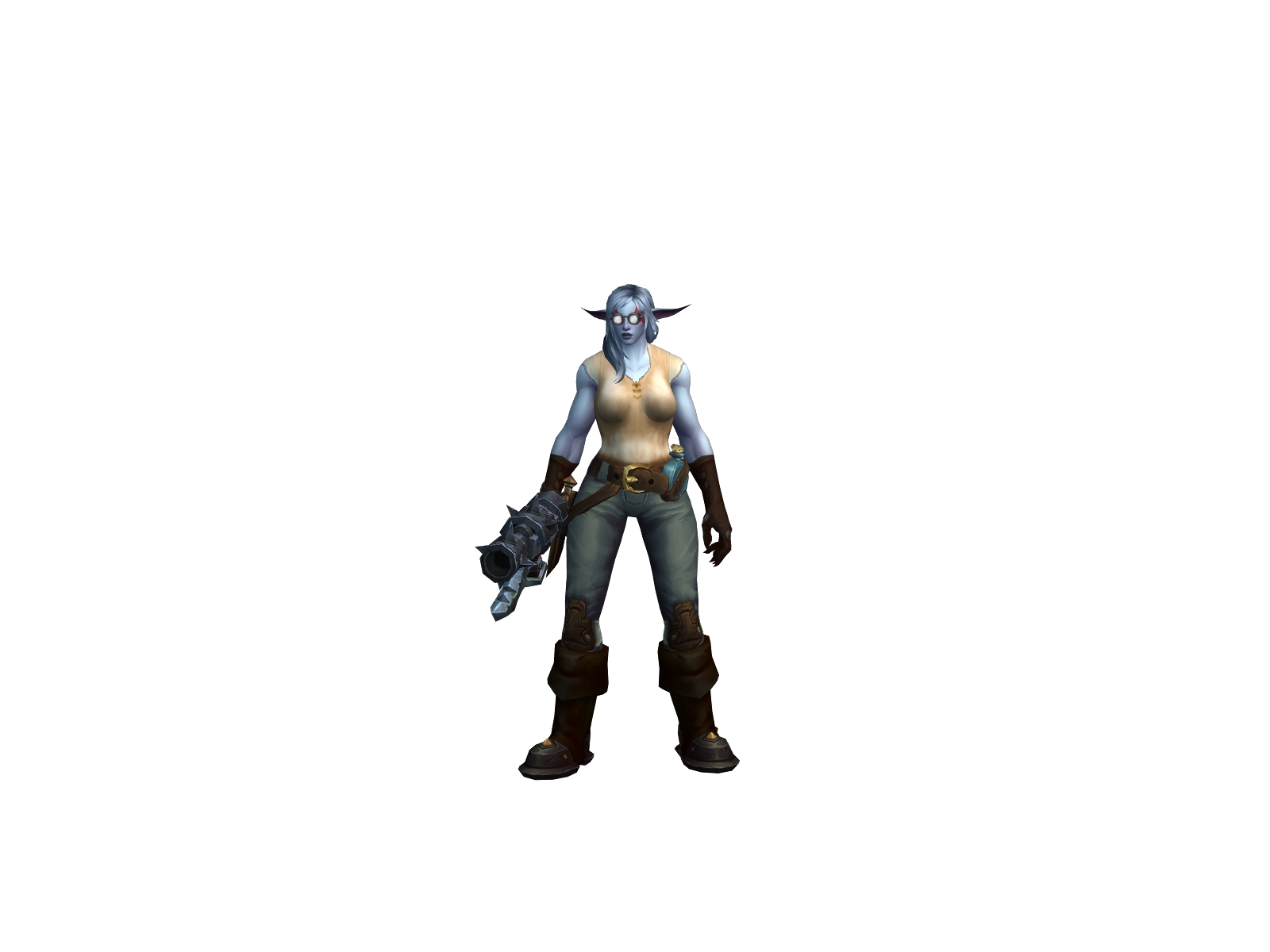 Vaakhan 3D character render