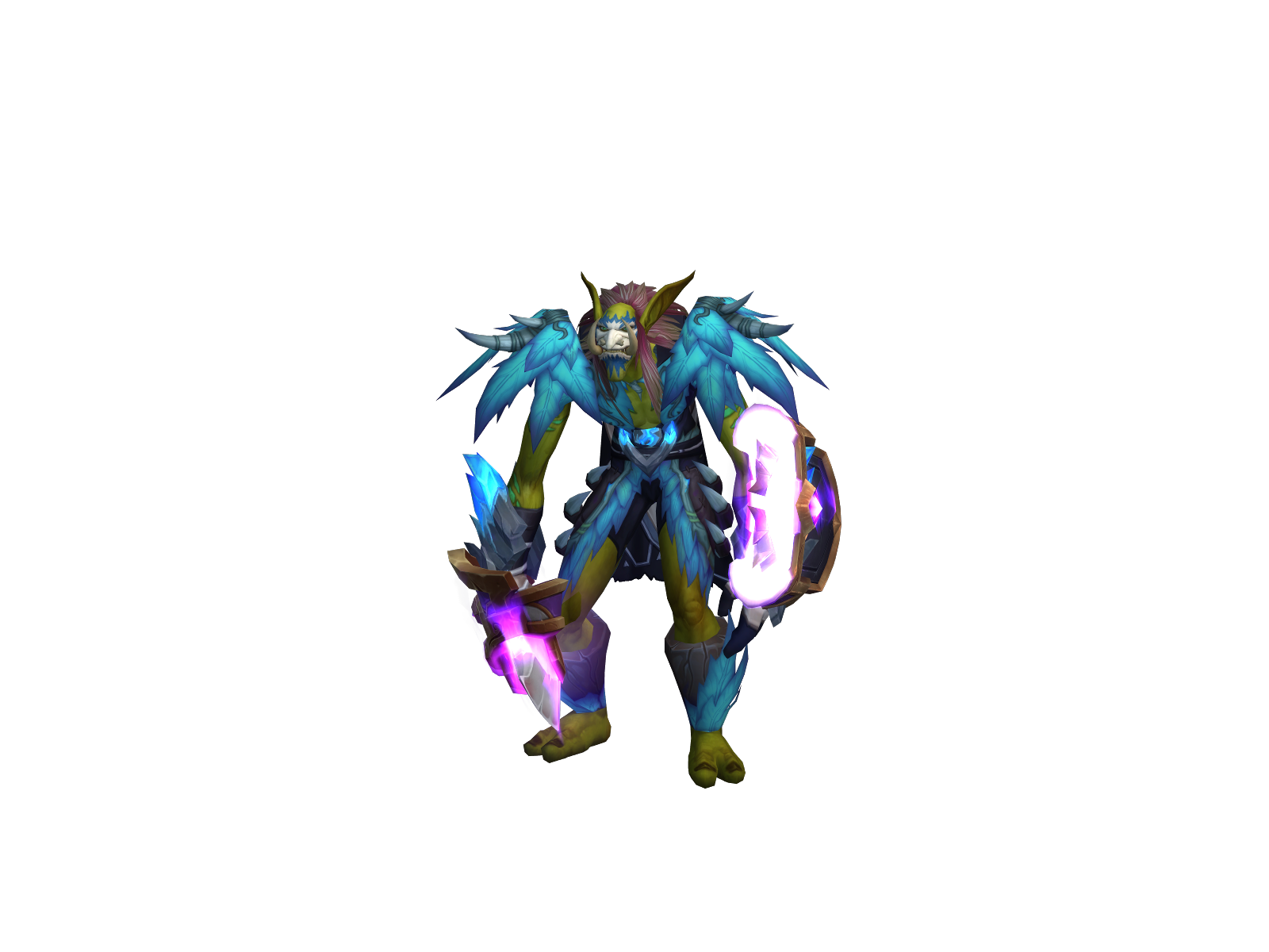 Mojohan 3D character render