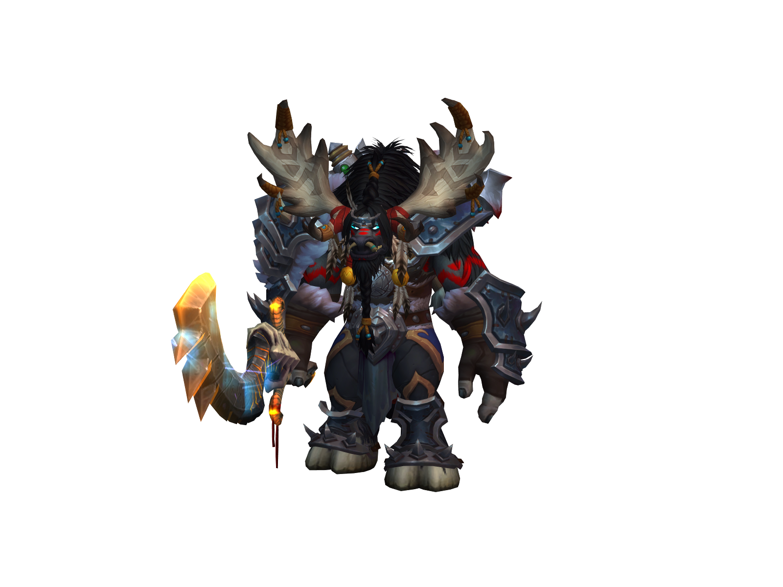 Bosscake 3D character render