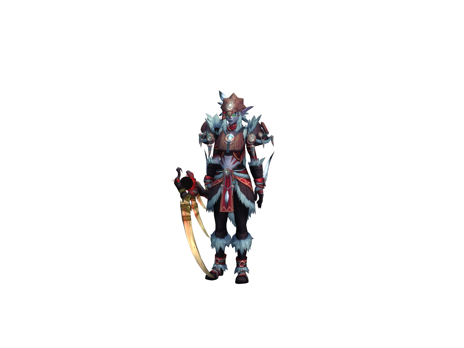 Imhba 3D character render