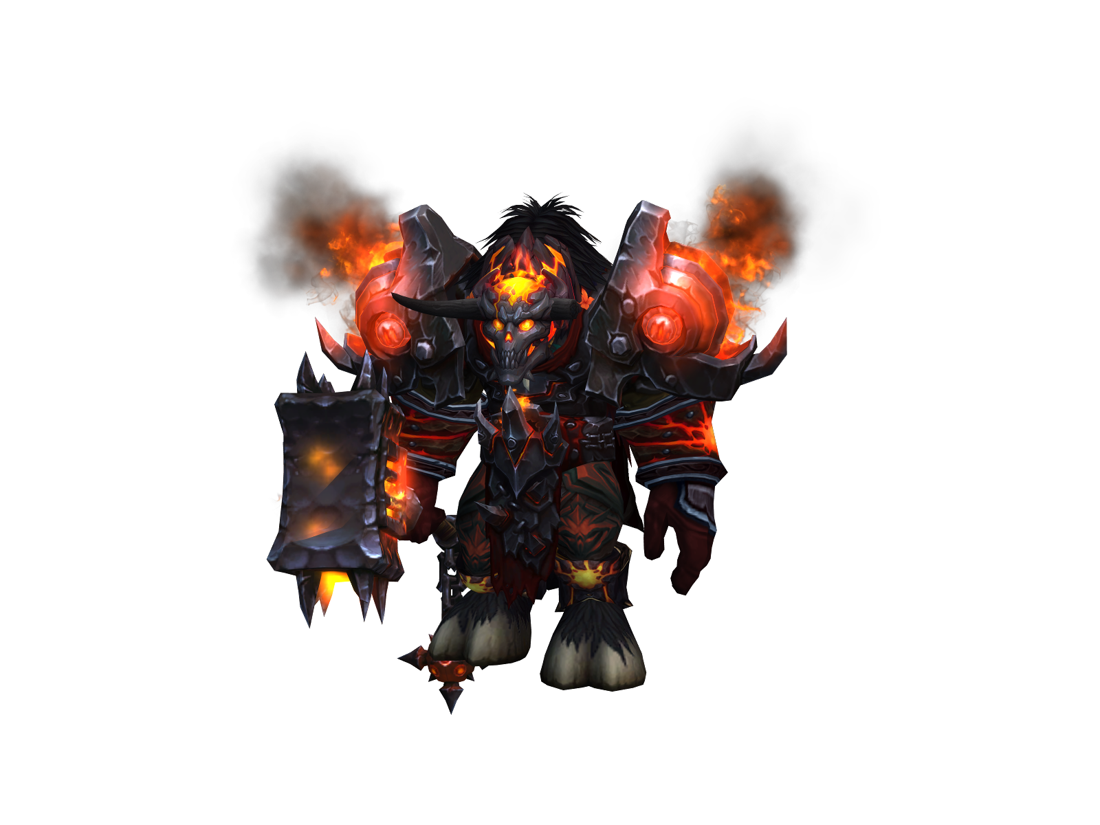 Bufaloknight 3D character render
