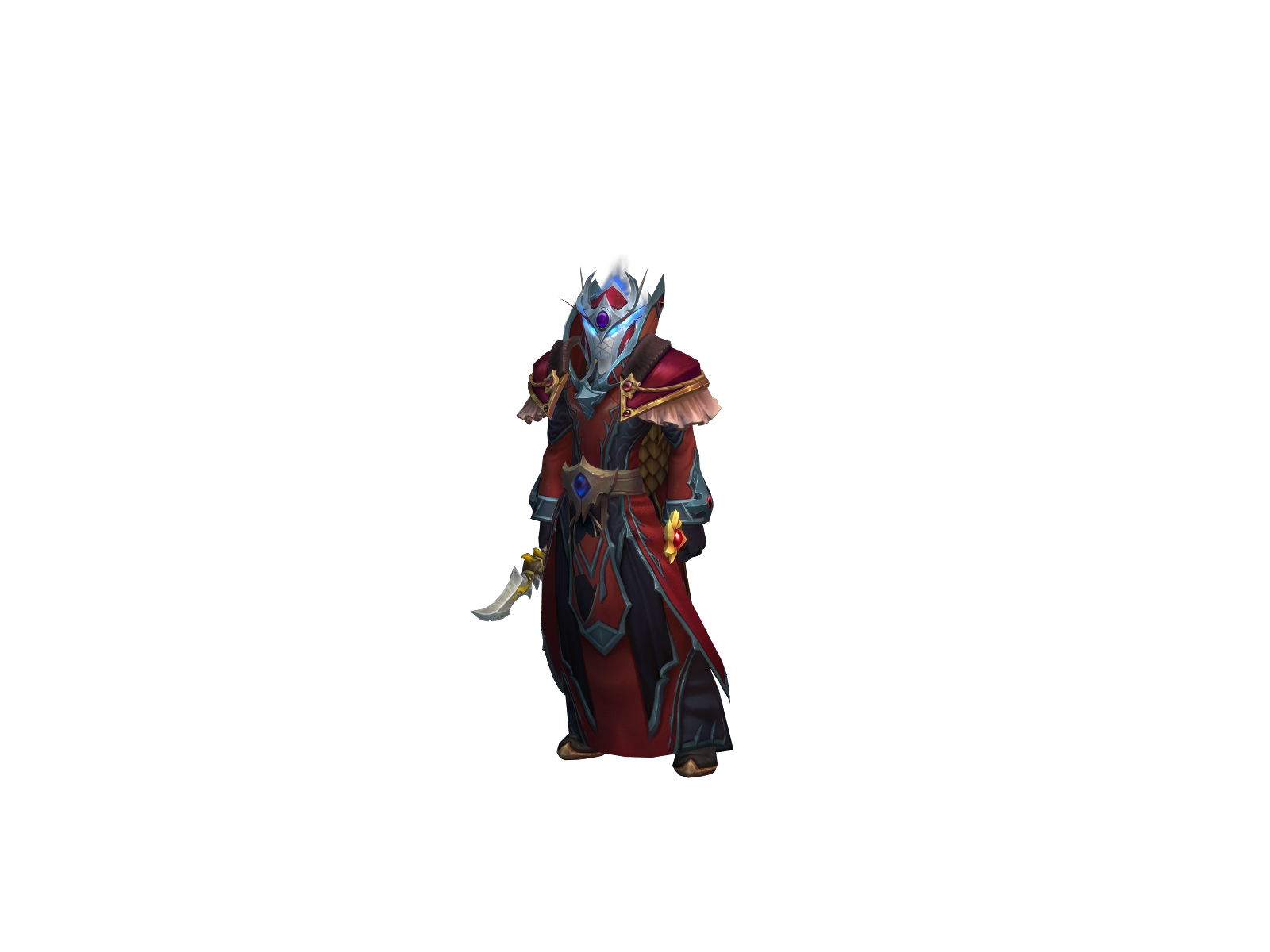 Nullcrypt 3D character render